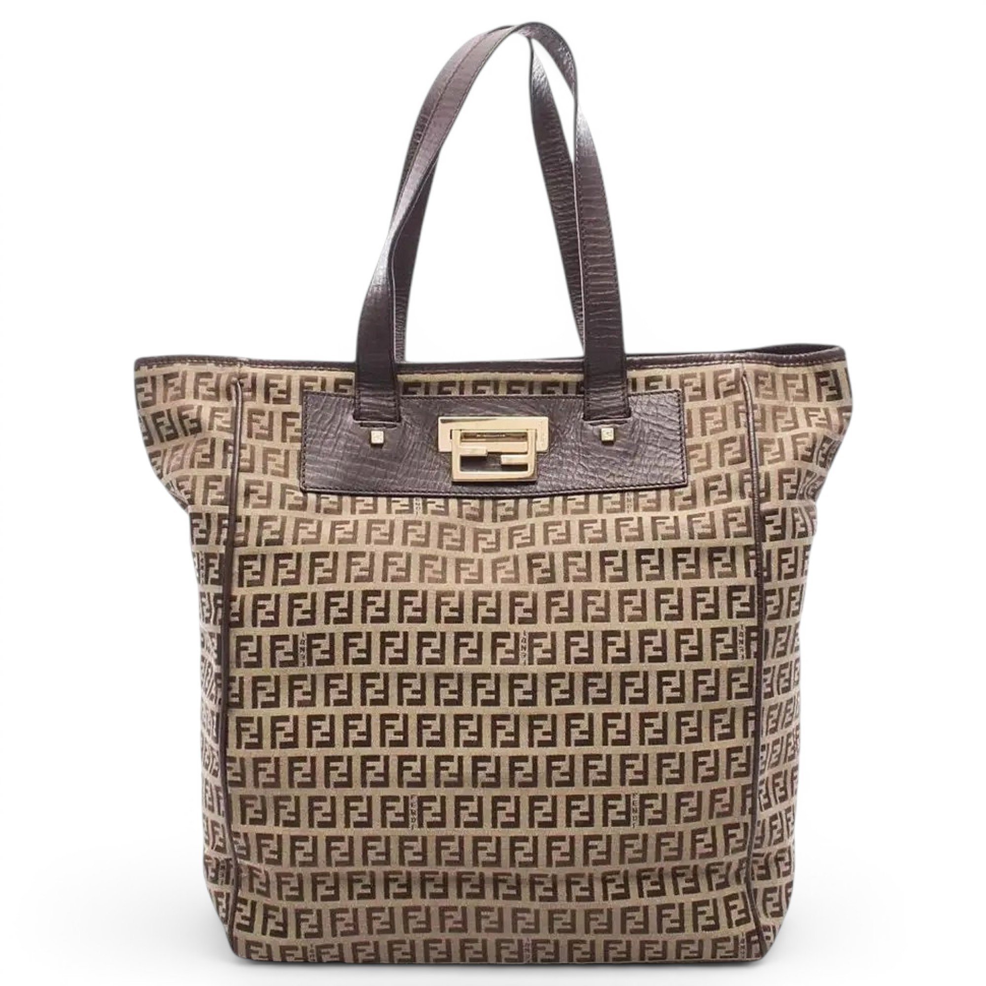 Baguette leather tote