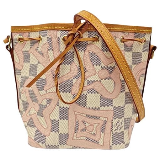 Nano Noé vinyl handbag
