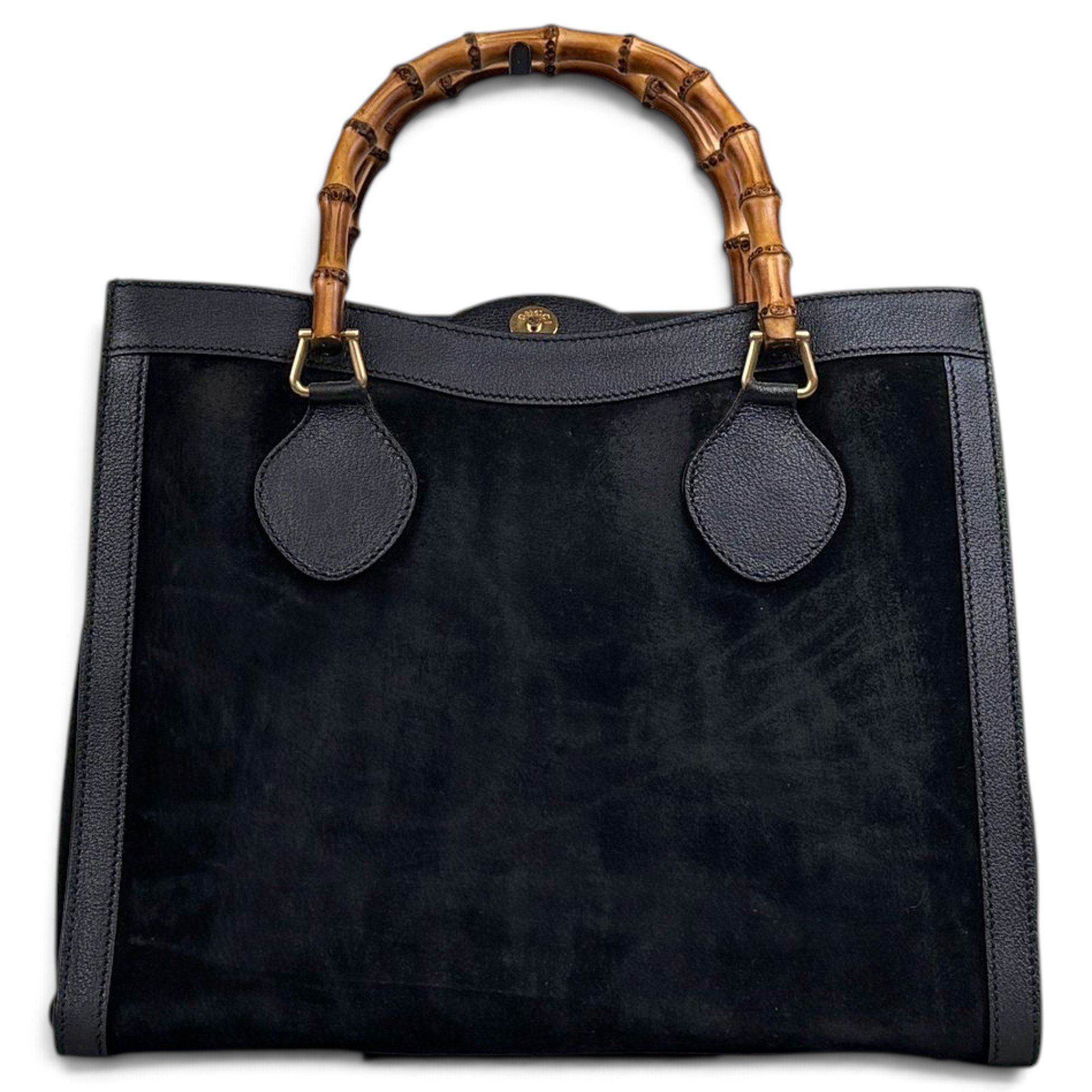 Diana Bamboo leather tote