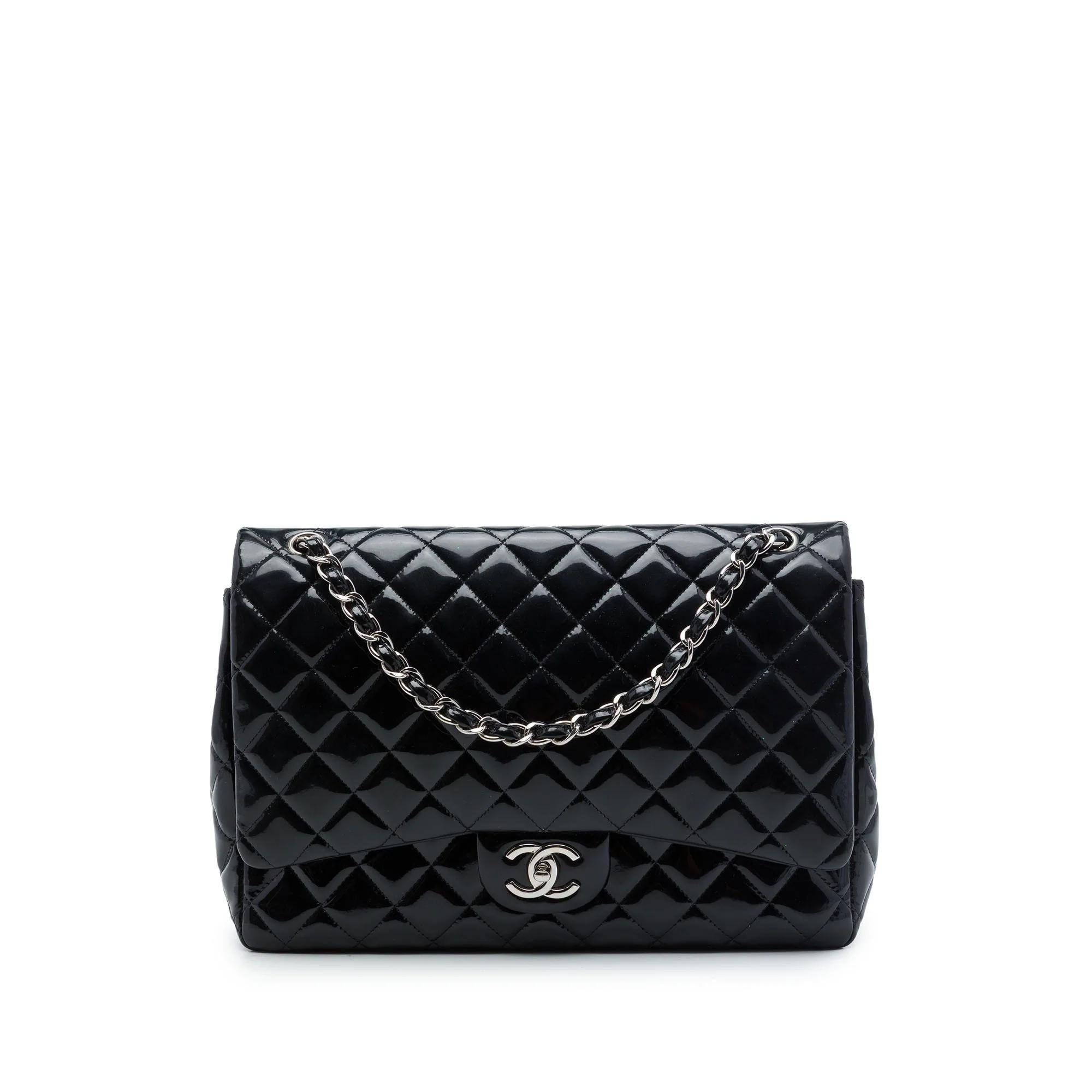 Timeless/Classique patent leather handbag