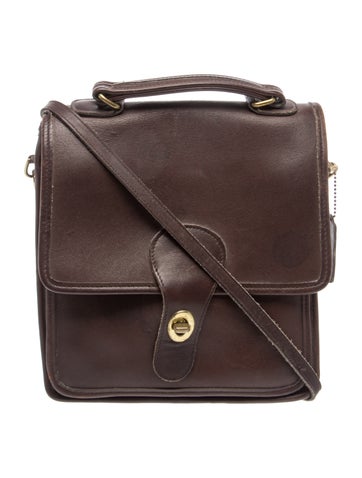 Leather Top Handle Bag Vintage