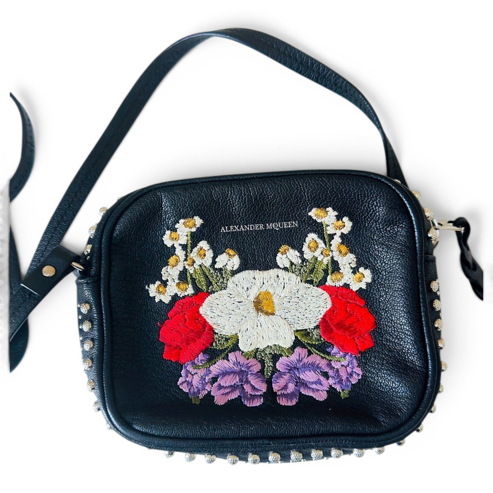 Leather handbag