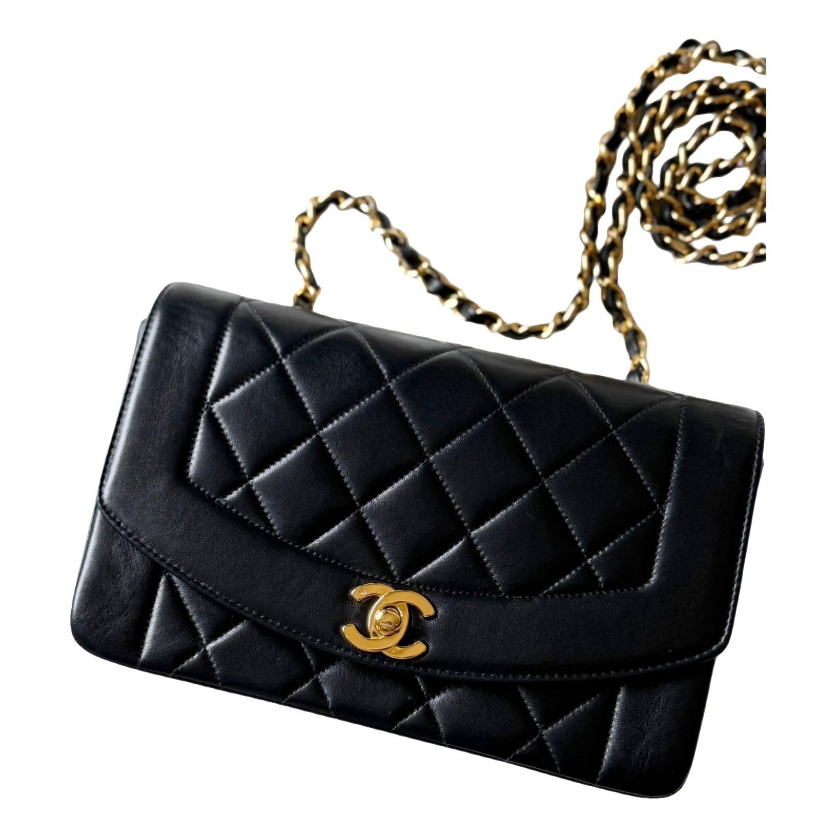 Diana leather crossbody bag