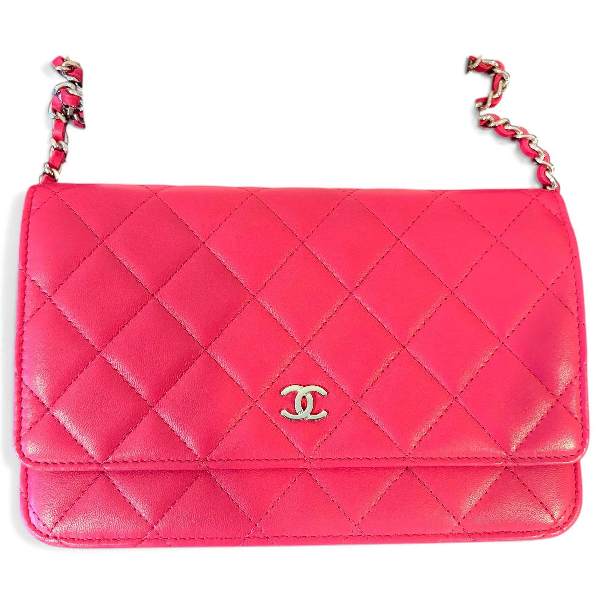 Wallet On Chain Timeless/Classique leather crossbody bag