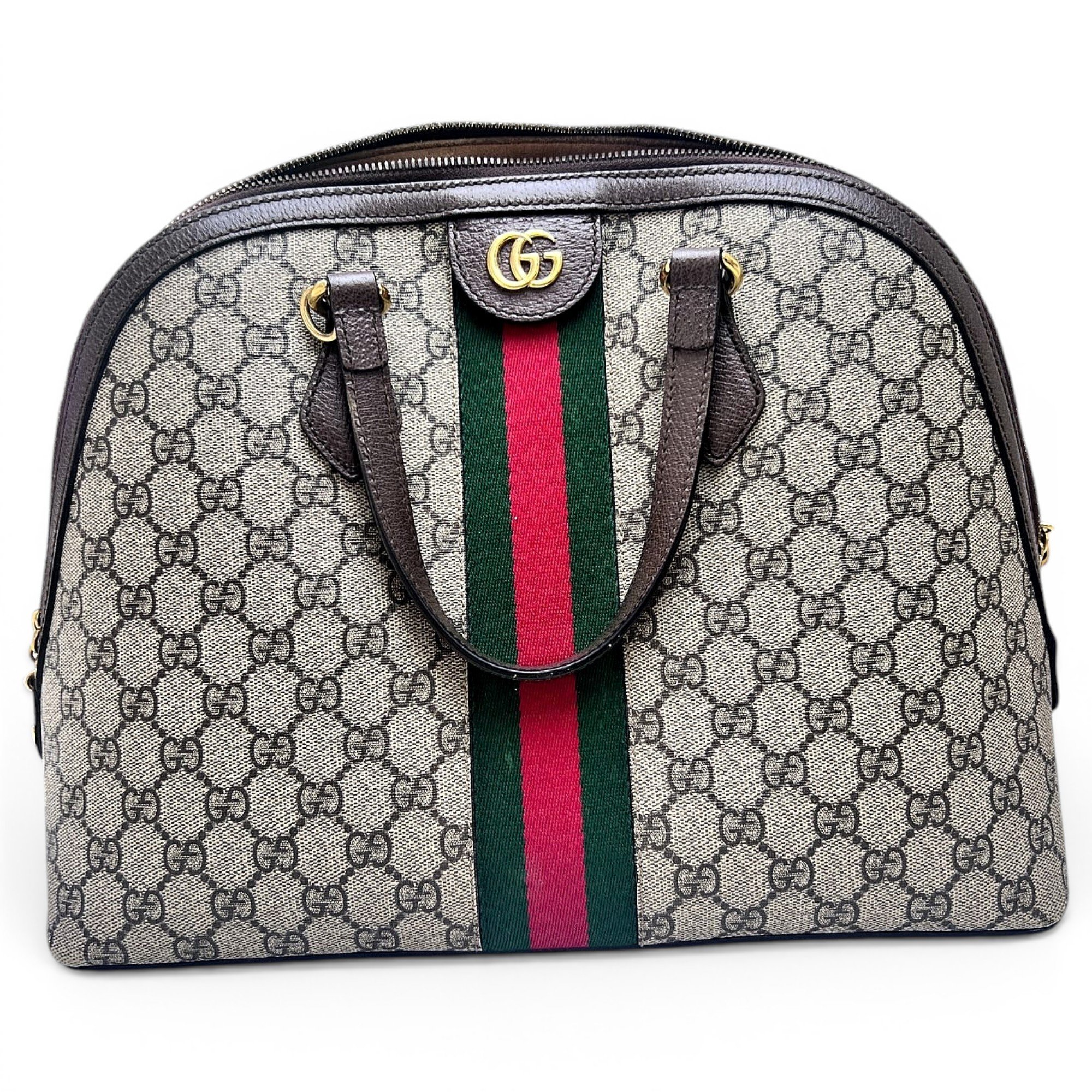 Ophidia leather handbag