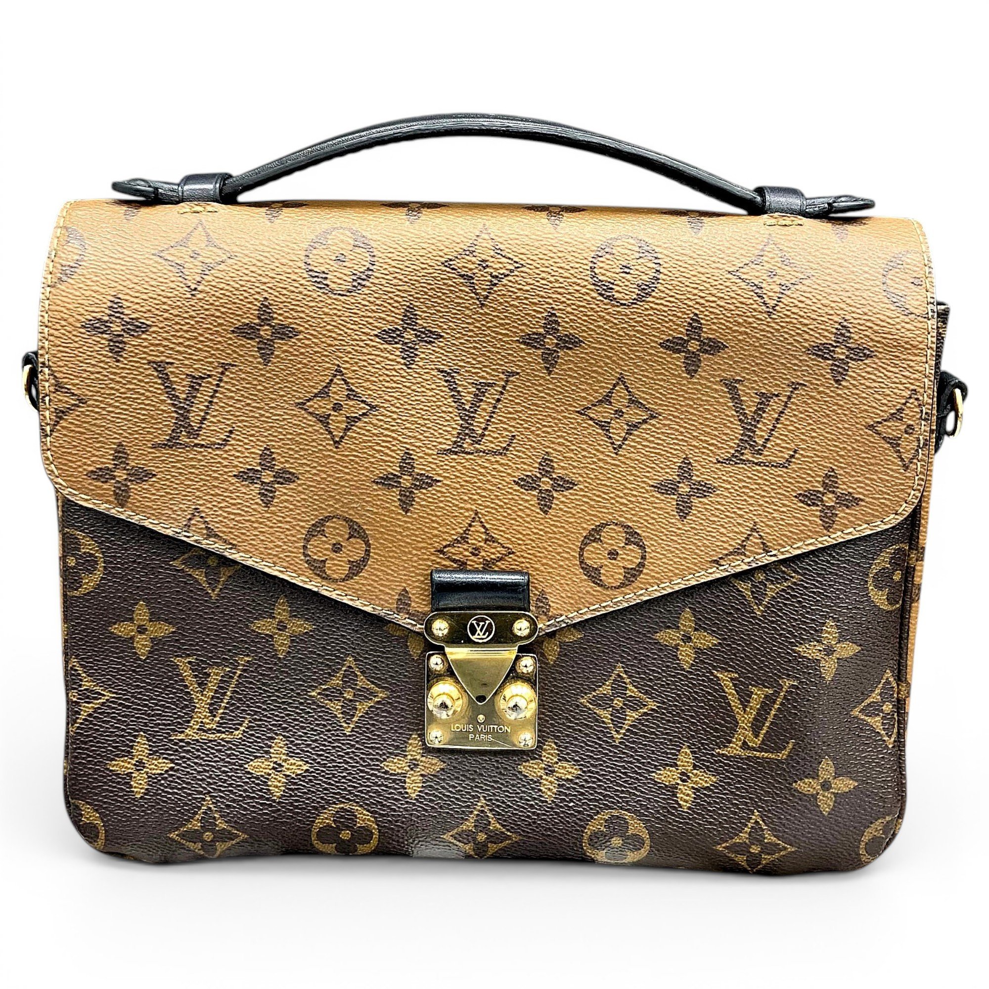 Metis leather handbag