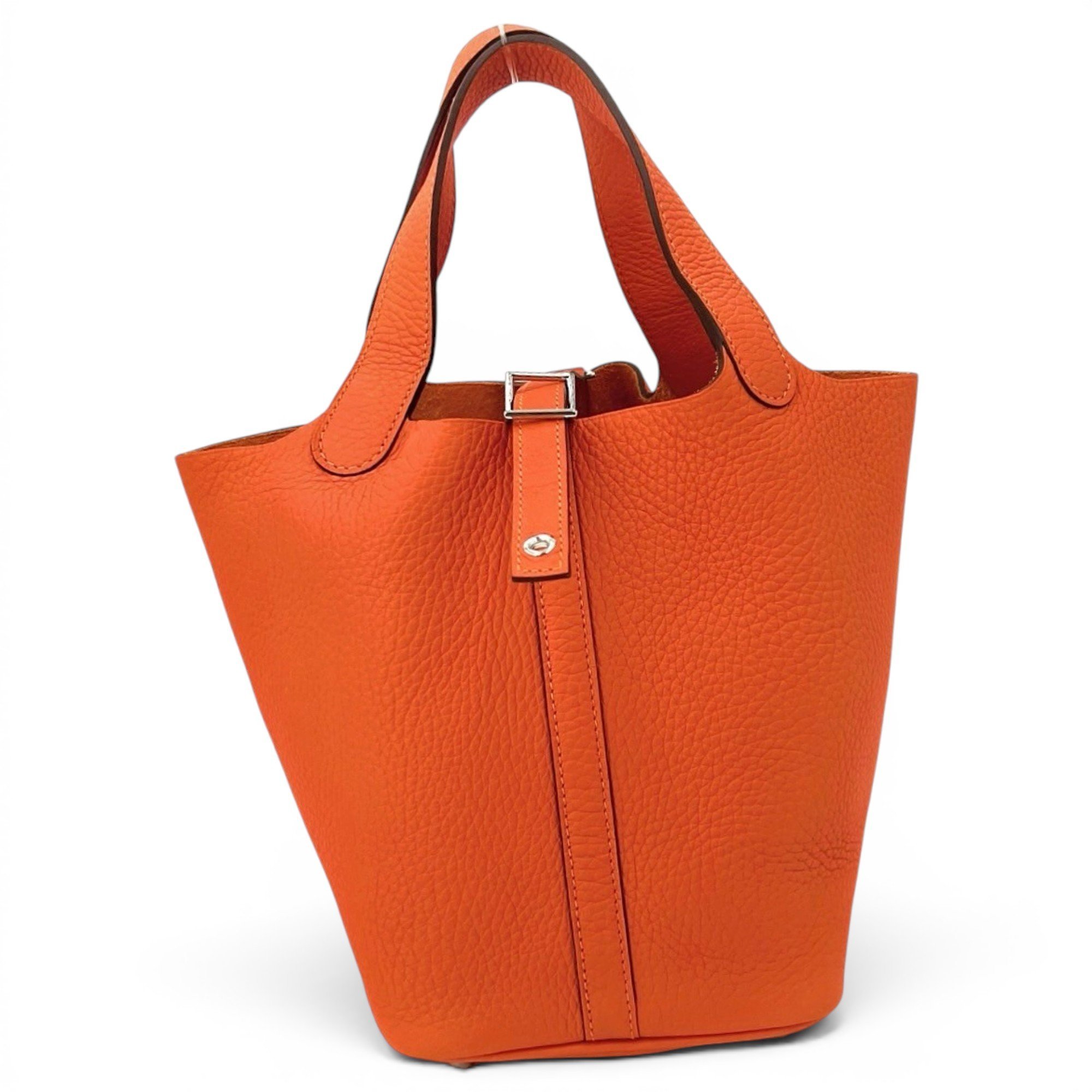 Picotin leather handbag