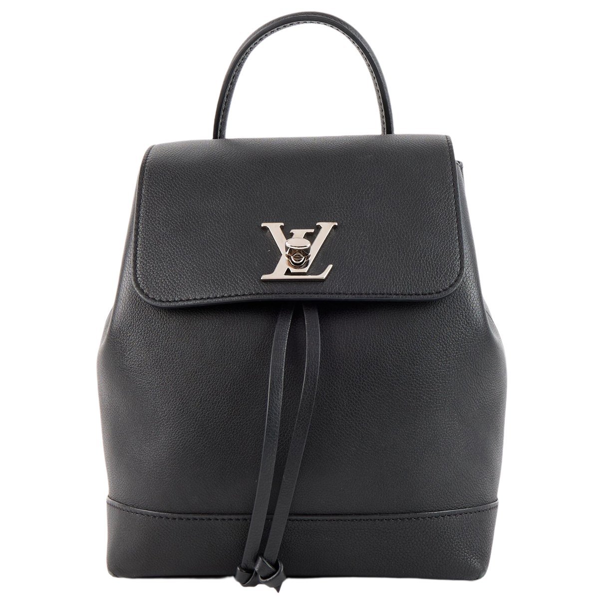 Lockme leather backpack