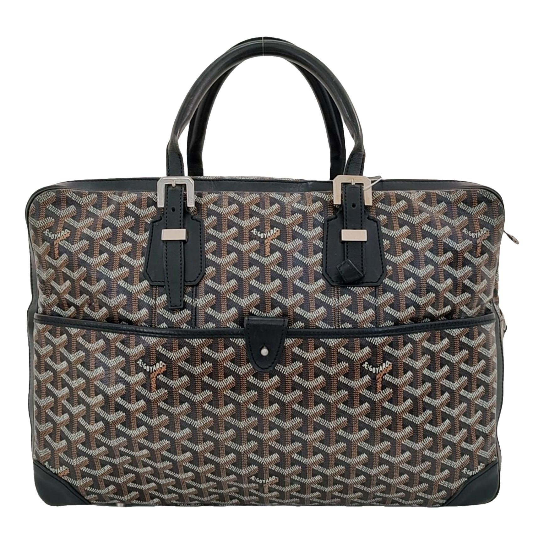 Goyard Ambassade vinyl handbag