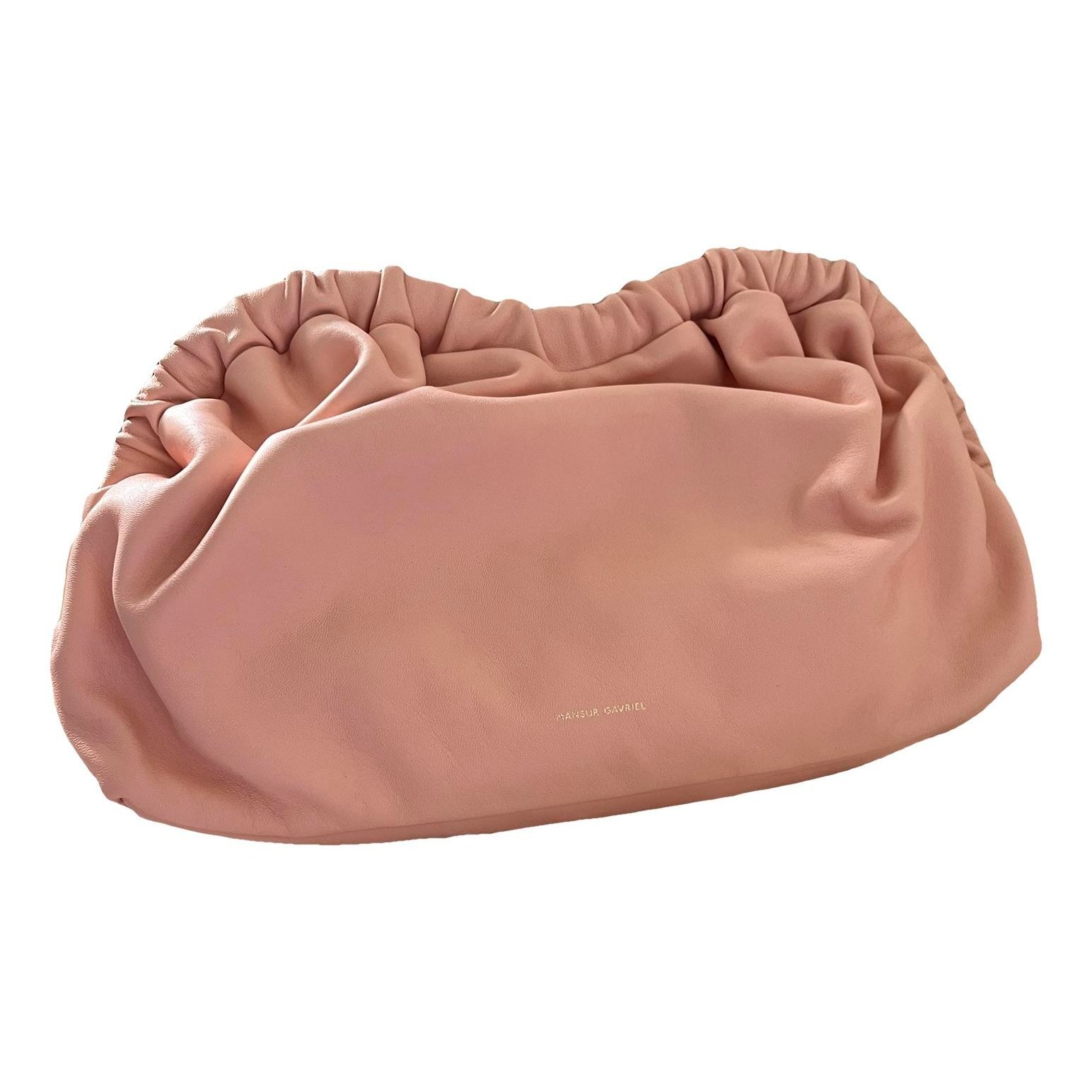 Mansur Gavriel Cloud leather clutch bag