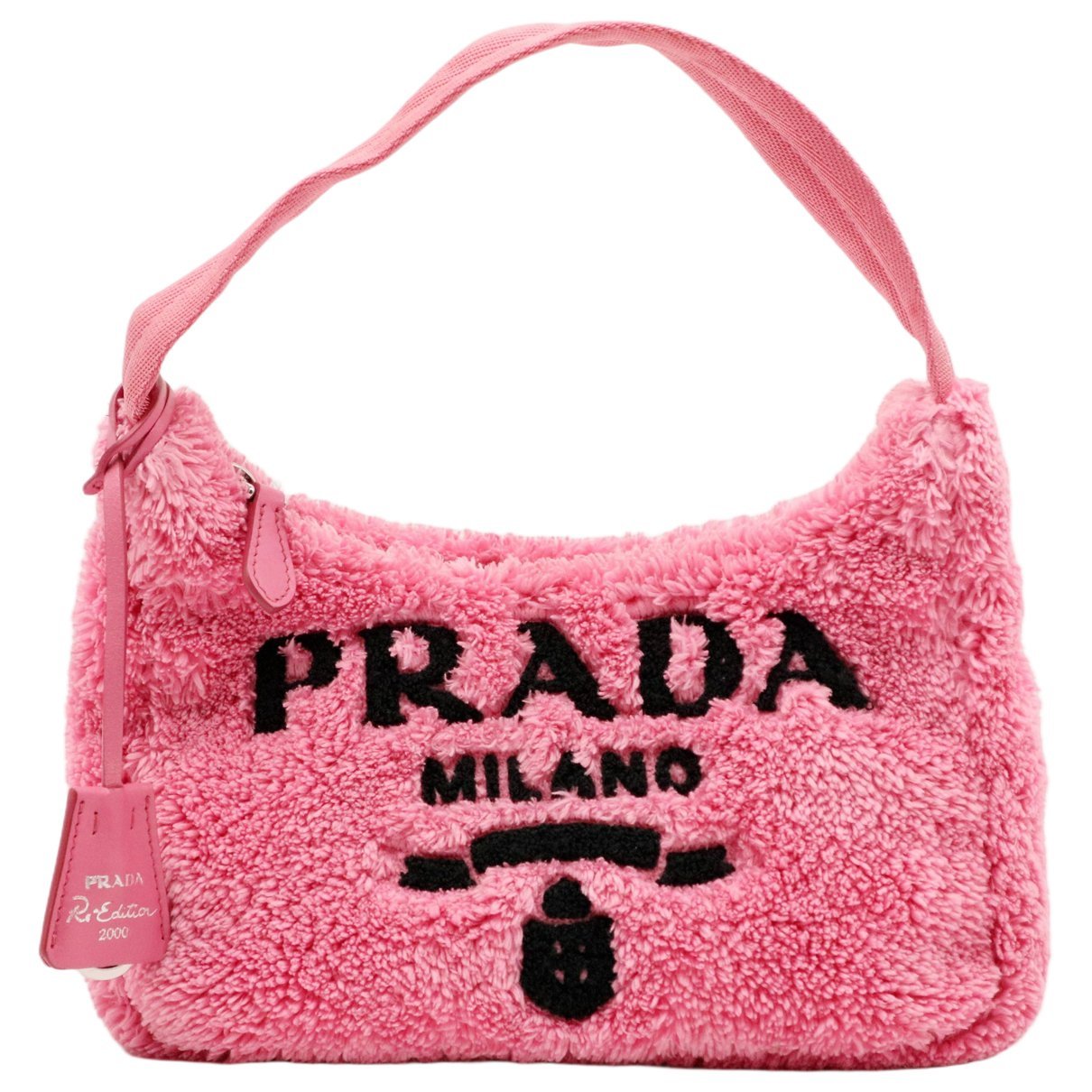 Re-Edition 2000 faux fur handbag