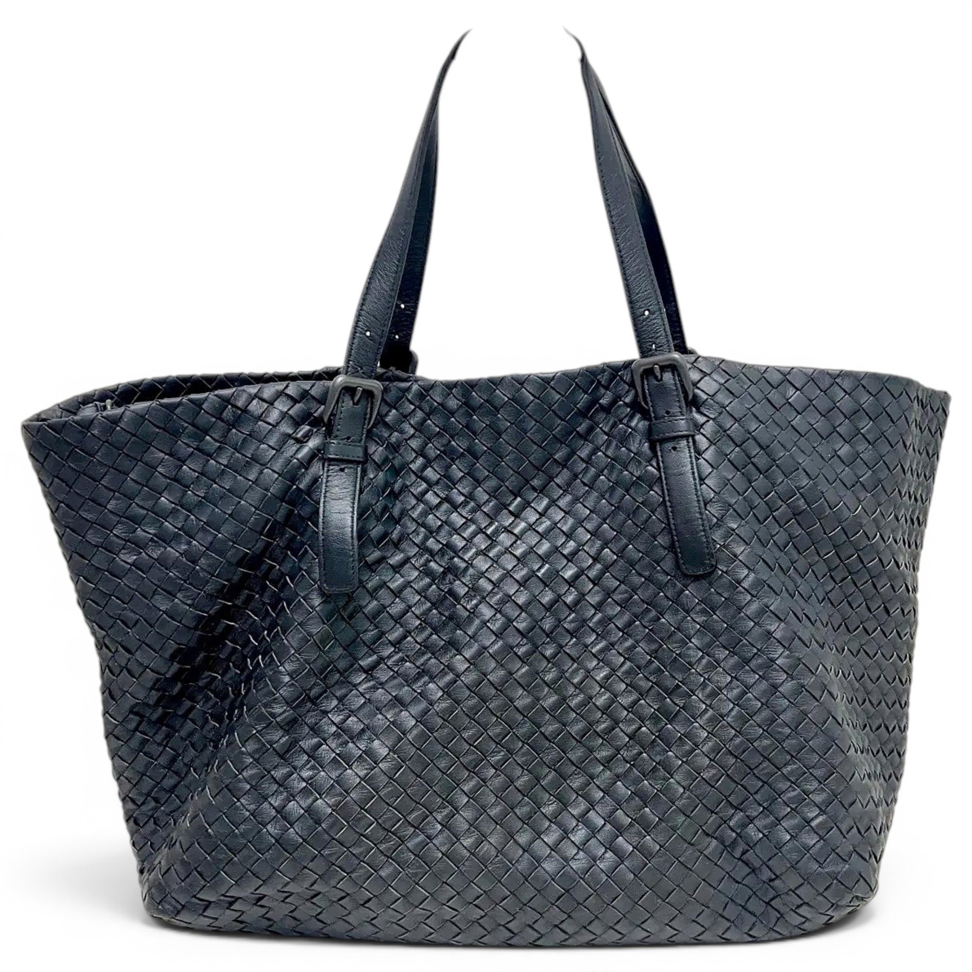 Fourre-Tout leather handbag