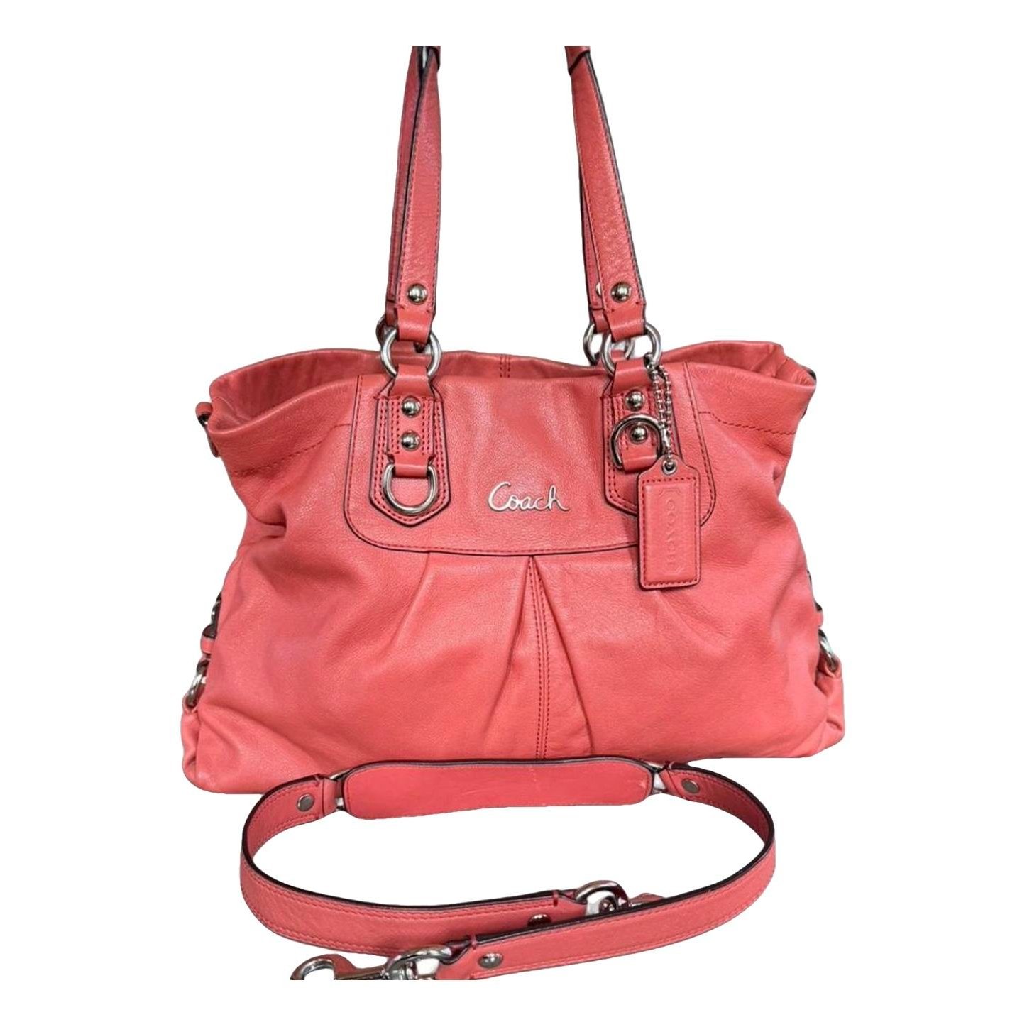 Leather satchel