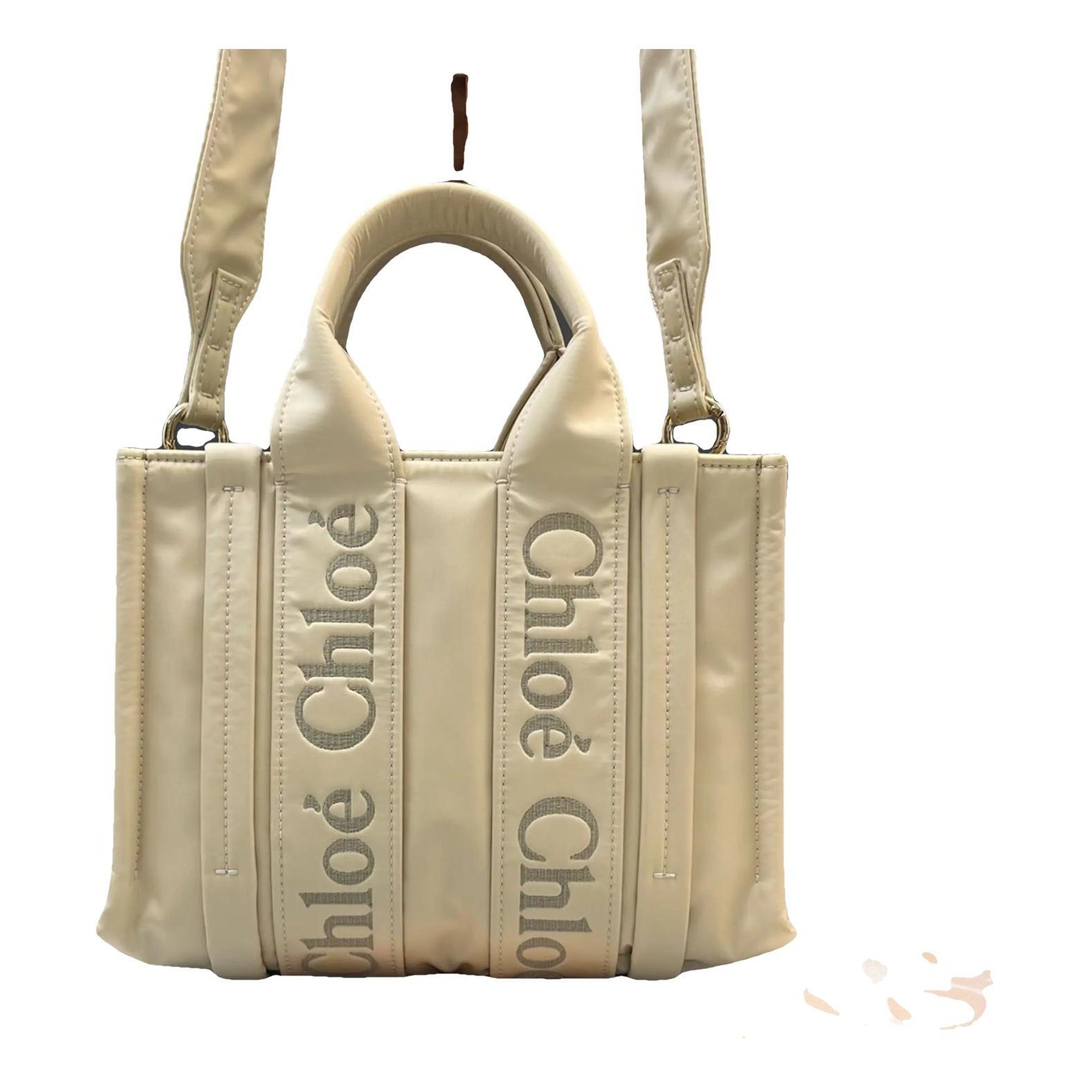 Chloe Woody silk tote