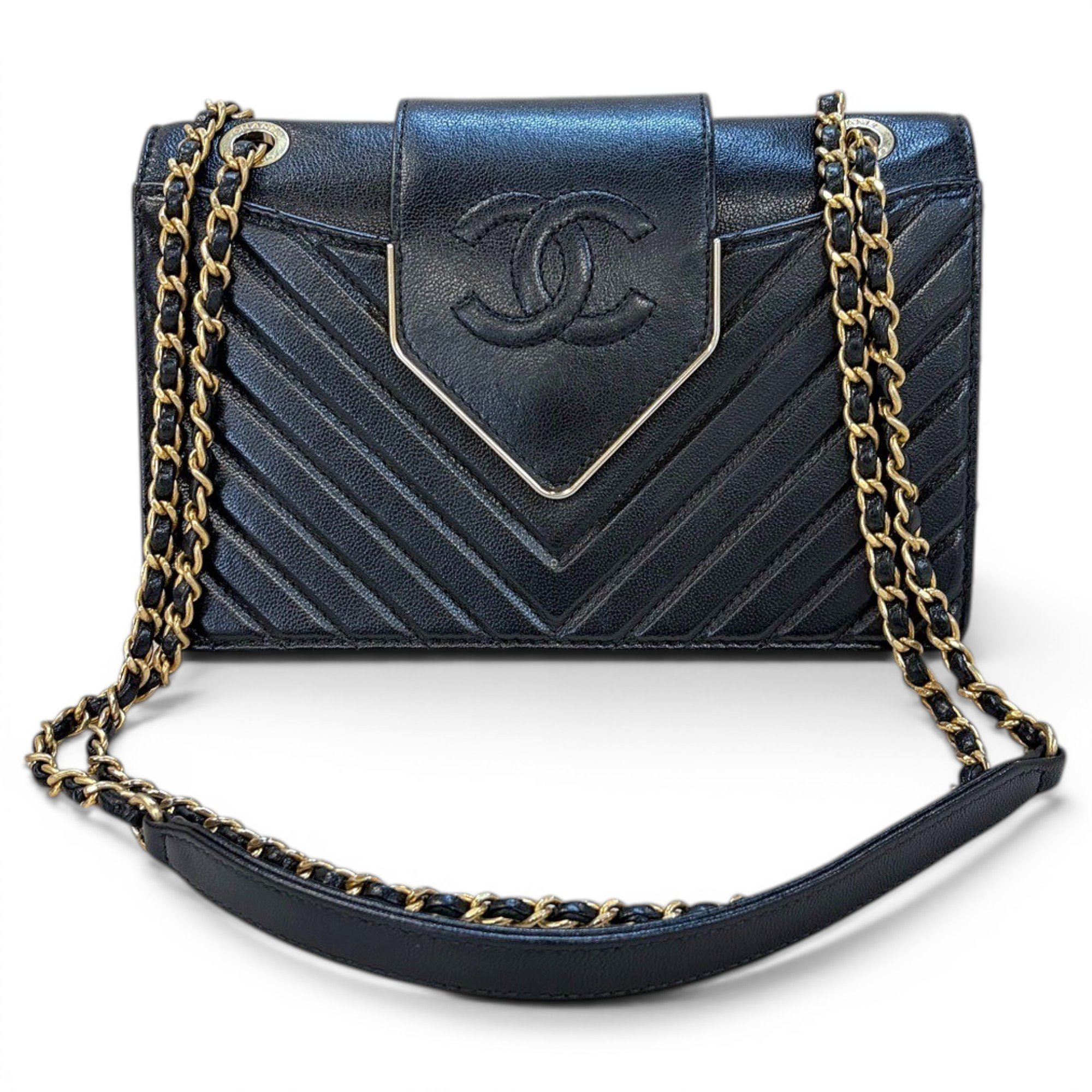 Leather handbag