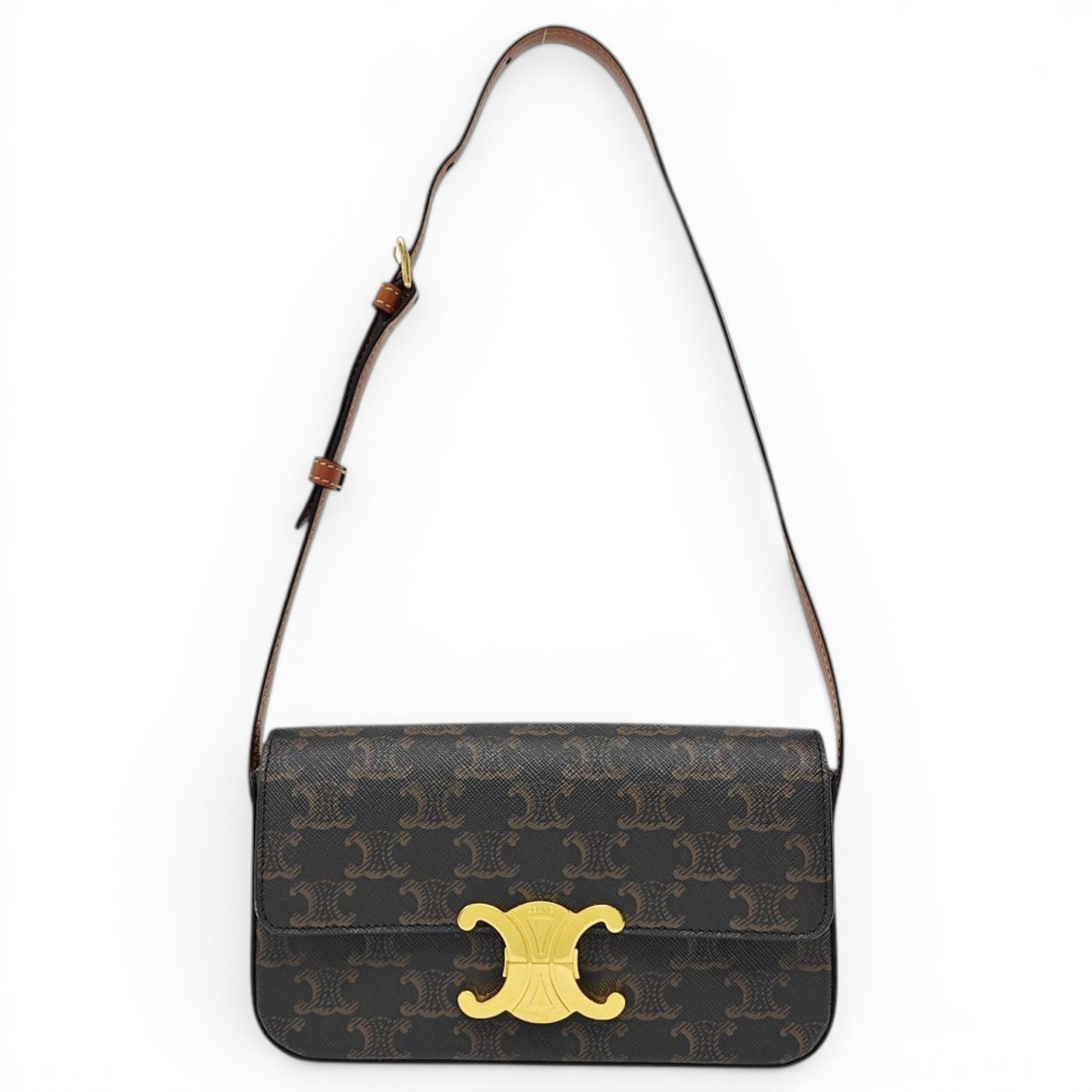Triomphe cloth handbag