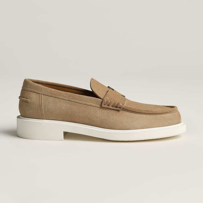 Beige Argile Mocassim Guillaume
