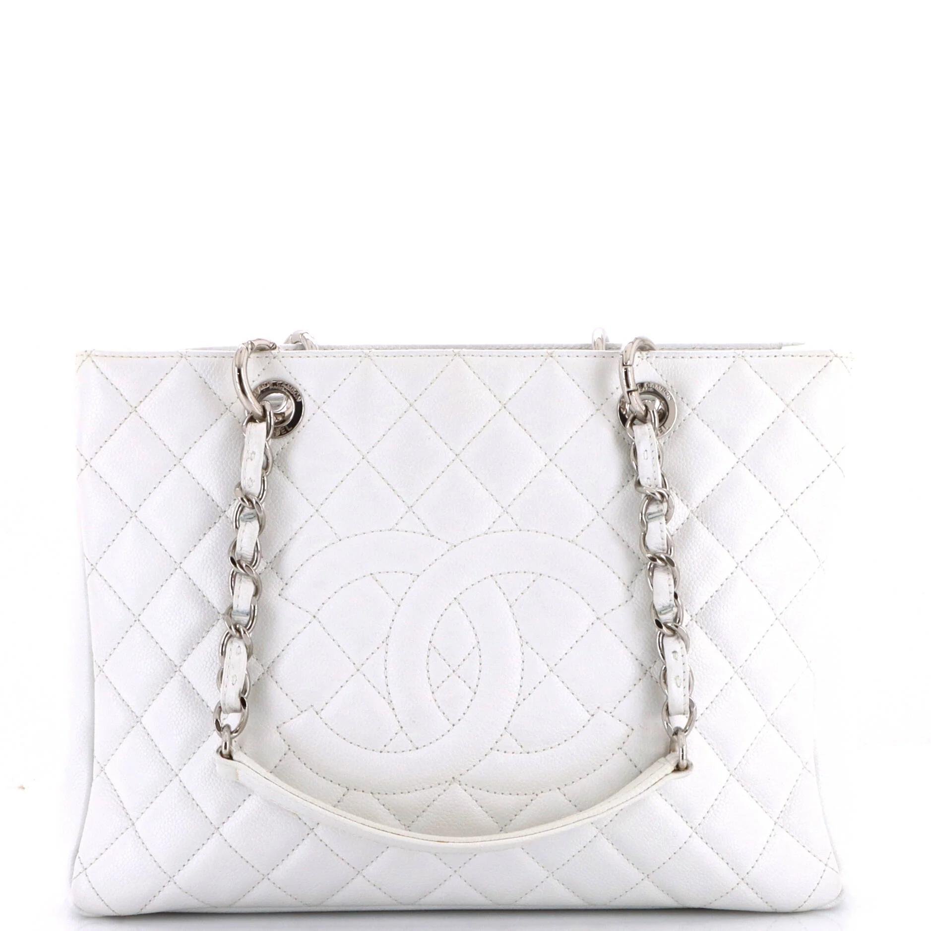 Classic CC Shopping leather tote