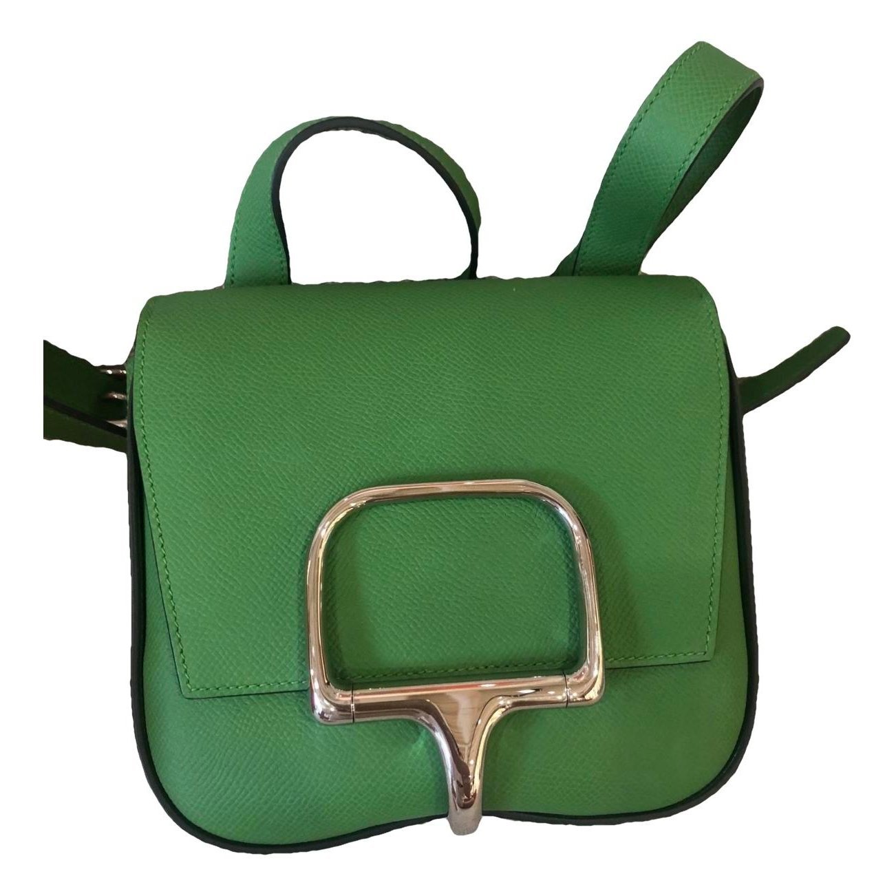 Della leather crossbody bag