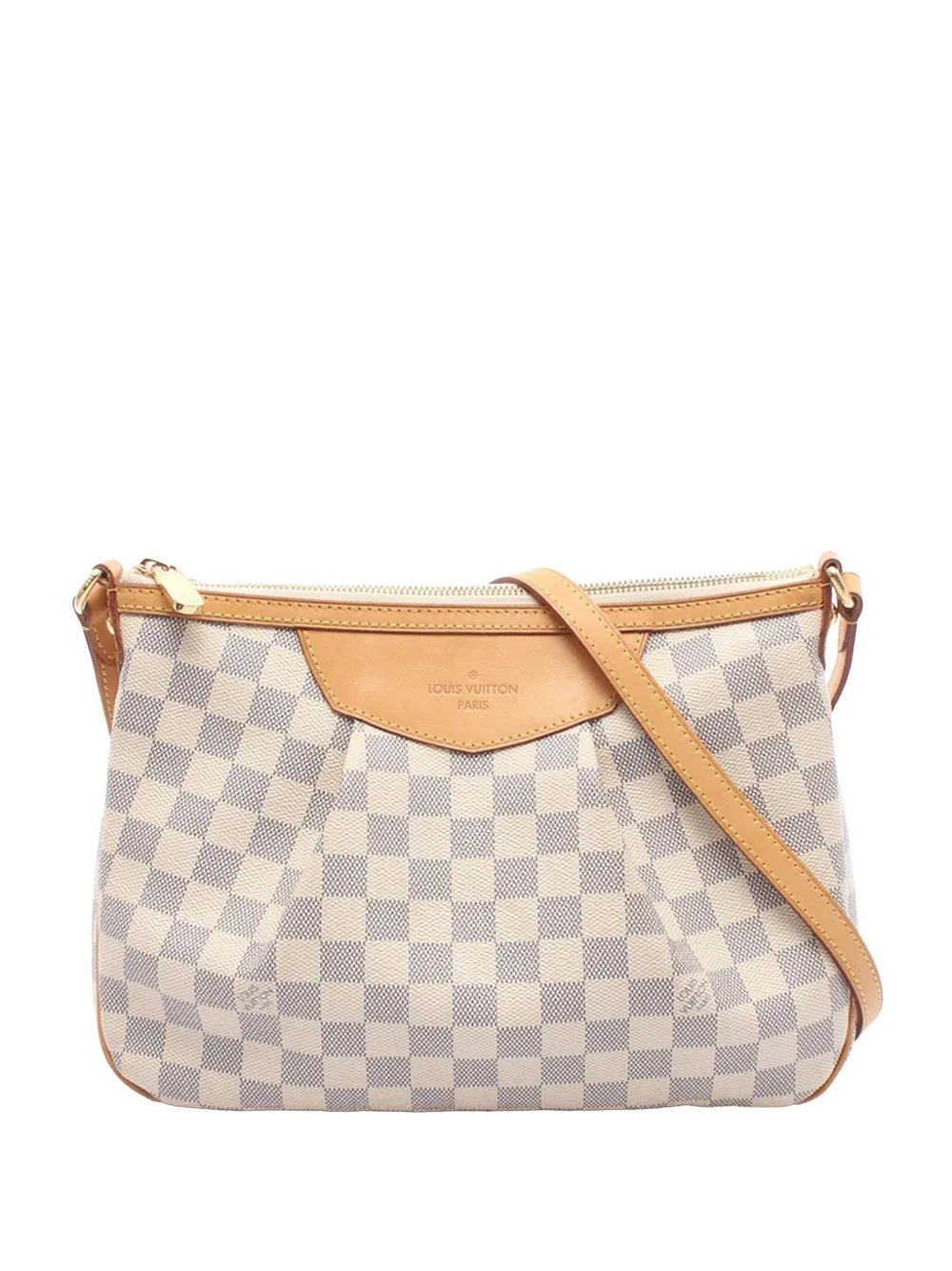 2012 Damier Azur Siracusa PM crossbody bag
