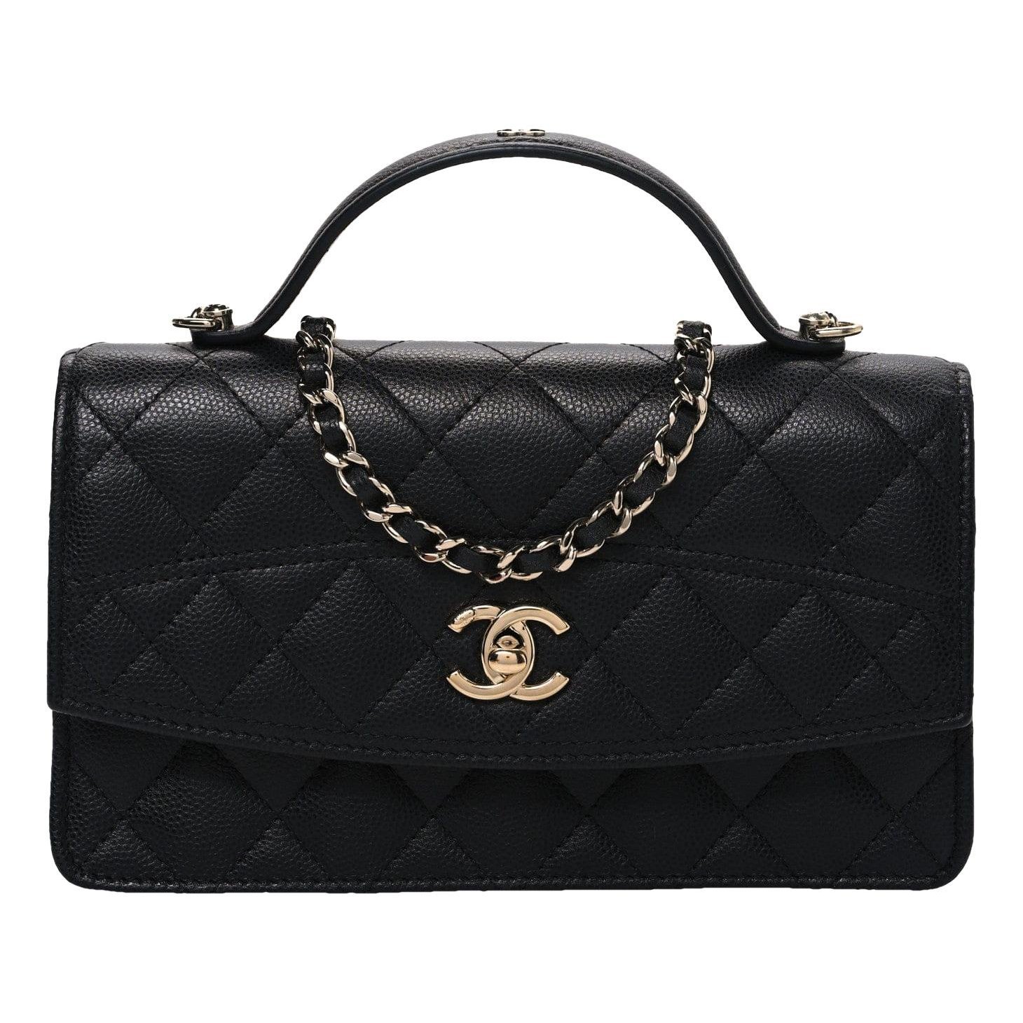 Timeless Classique Top Handle leather handbag