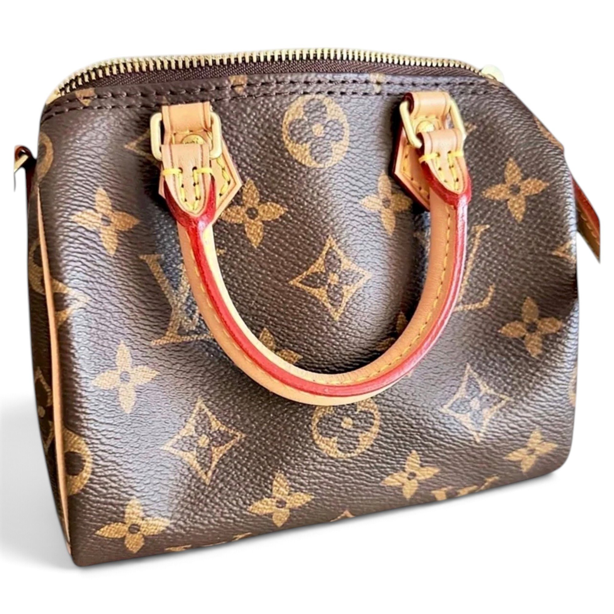 Nano Speedy / Mini HL leather handbag