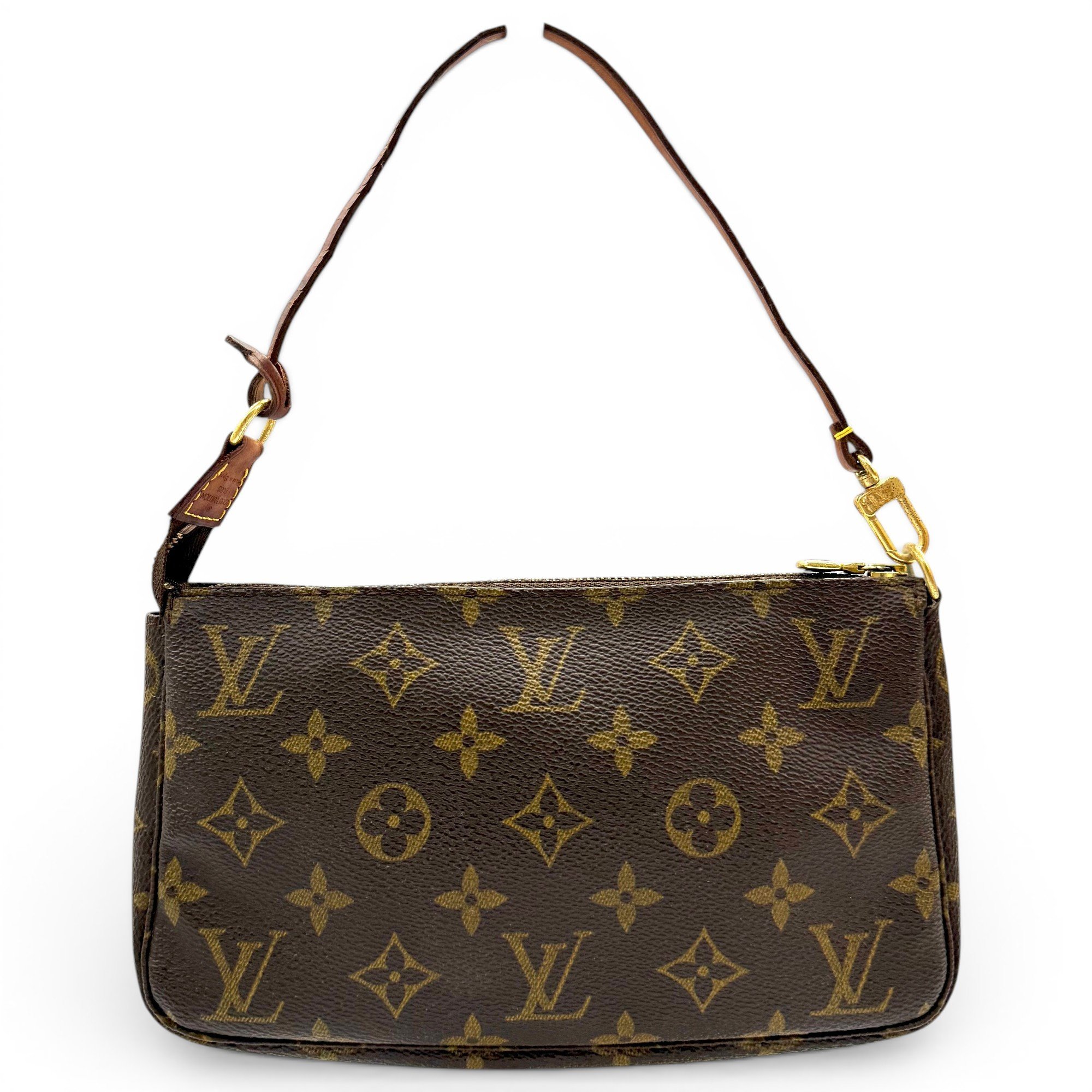 Pochette Accessoire leather handbag