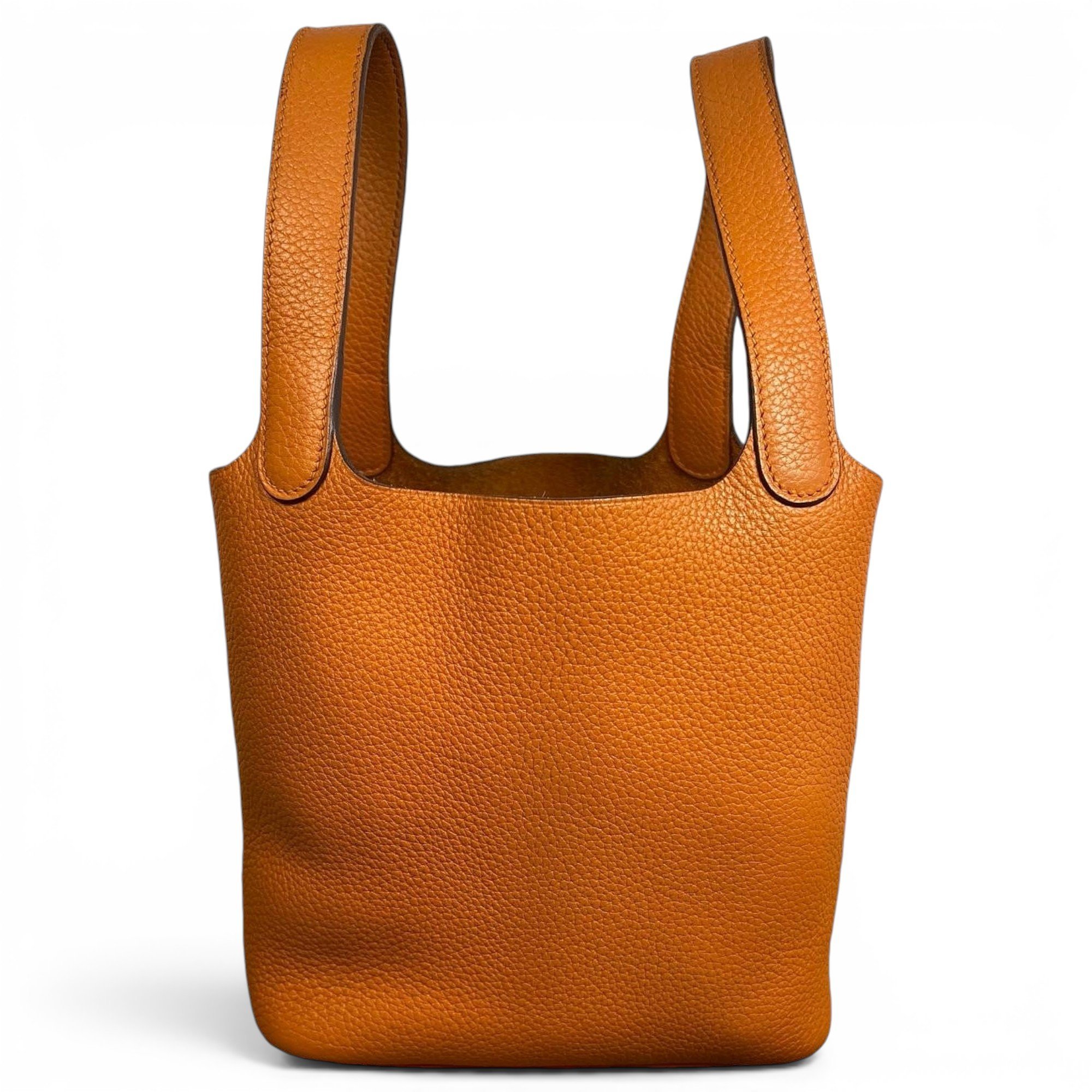 Picotin leather handbag