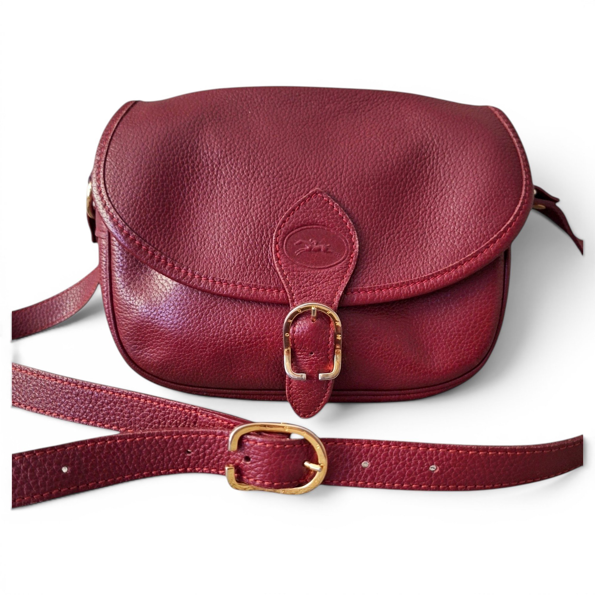 Leather crossbody bag