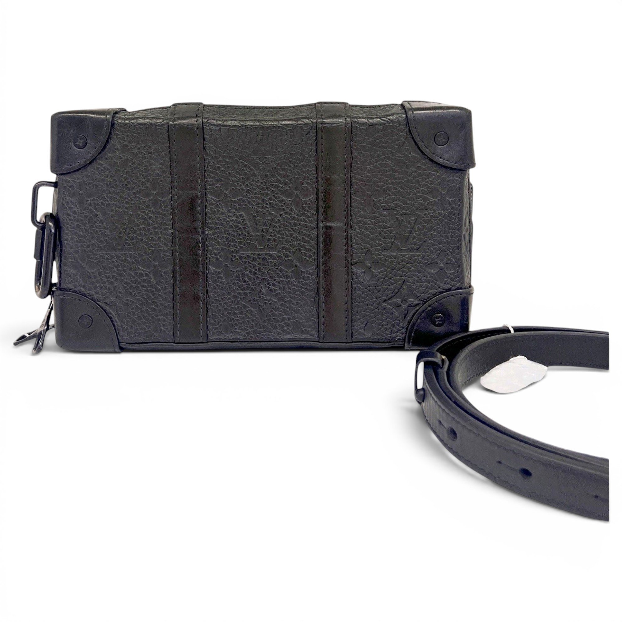 City Trunk leather crossbody bag