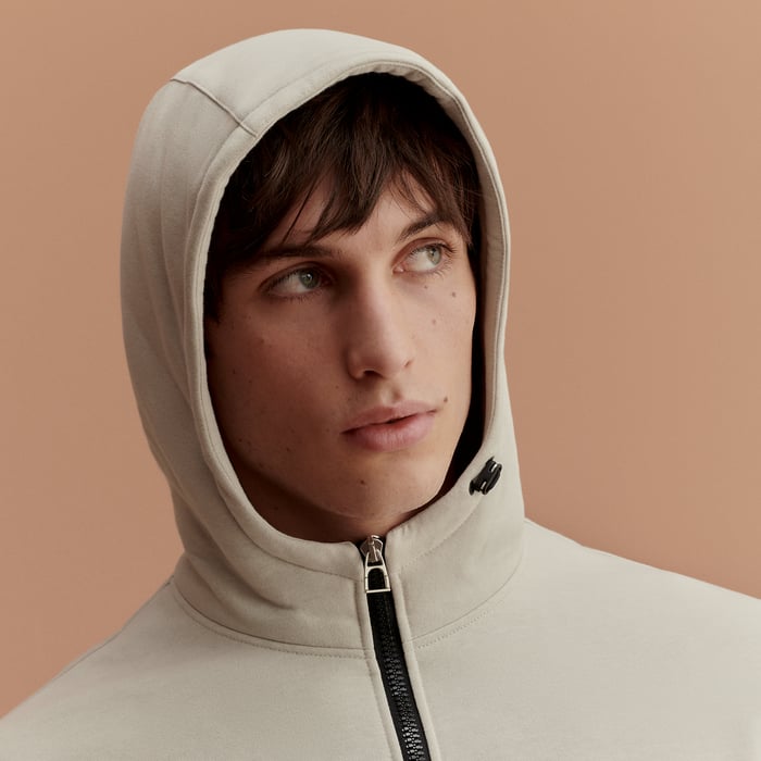Gris Carrière Hermès Fit Sweatshirt