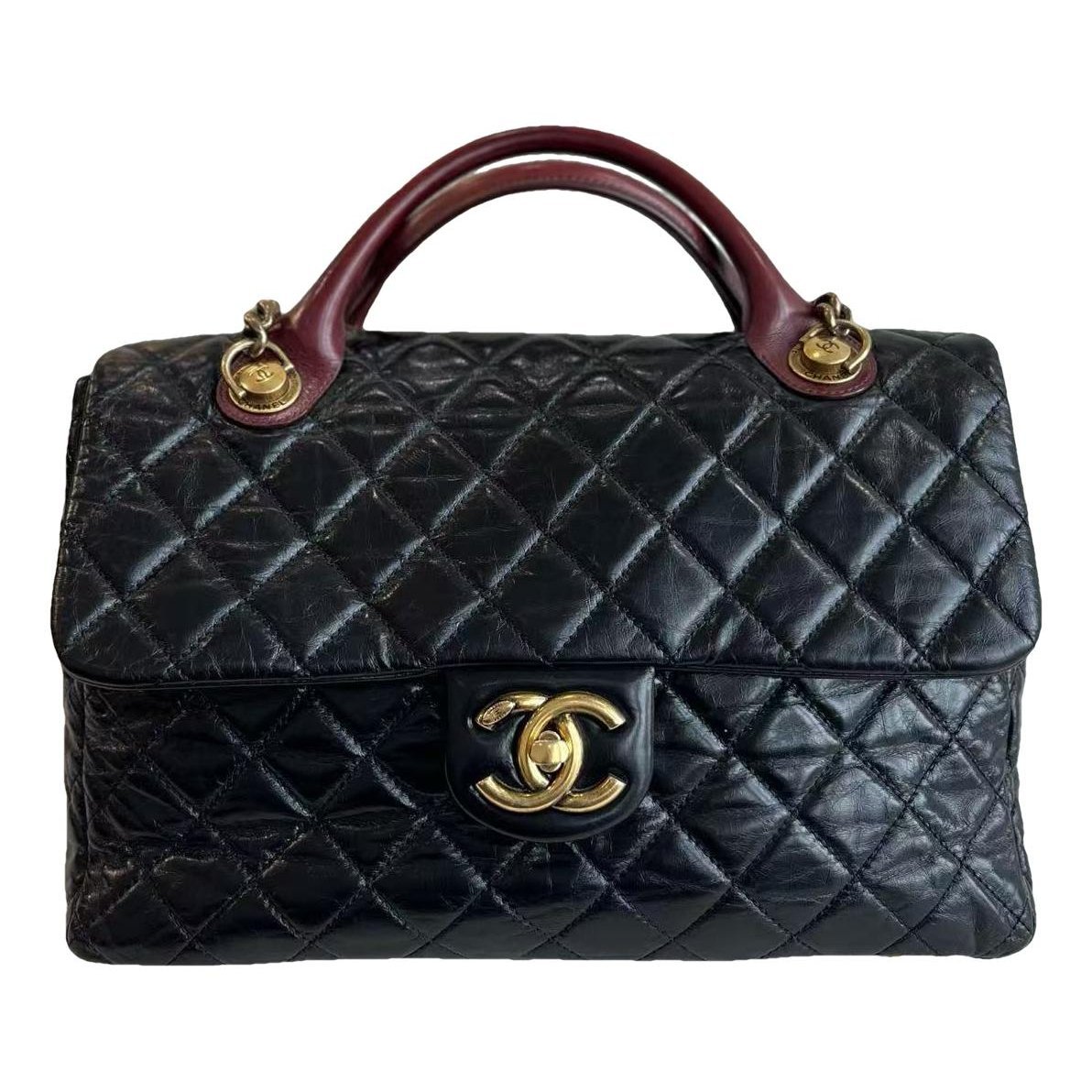 Leather handbag