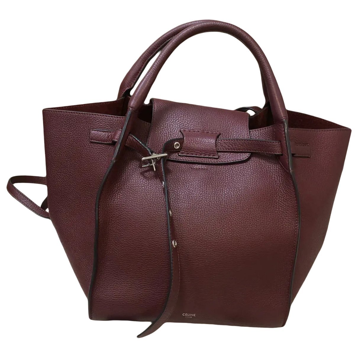 Big Bag leather handbag