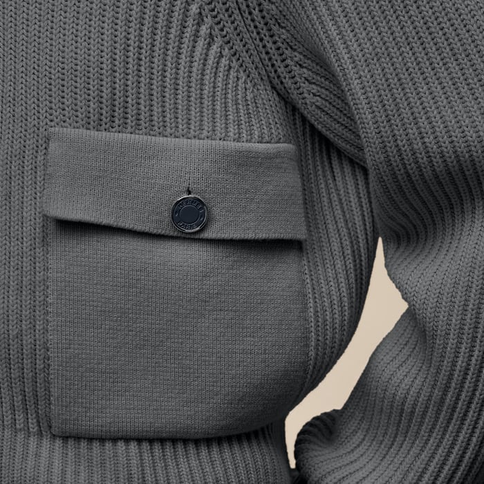 Gris Osmium Long-sleeve Jacket