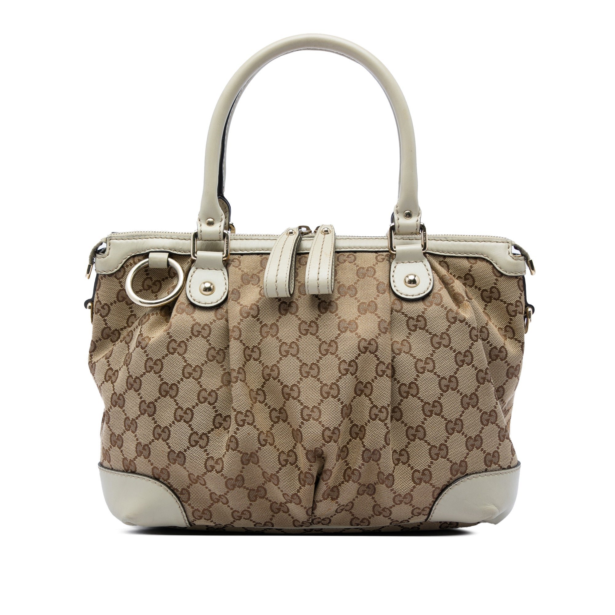 Sukey leather satchel