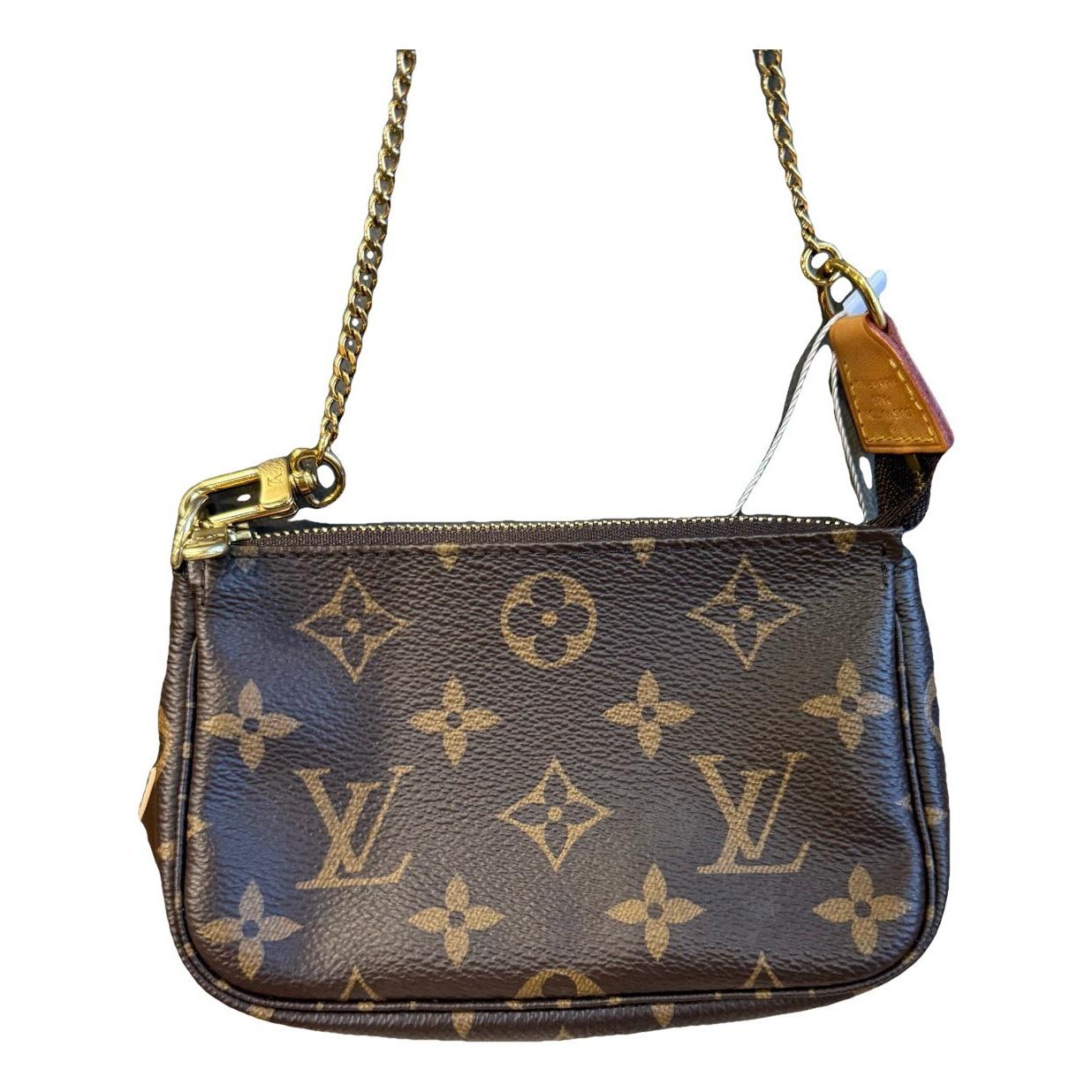 Pochette Accessoire leather handbag