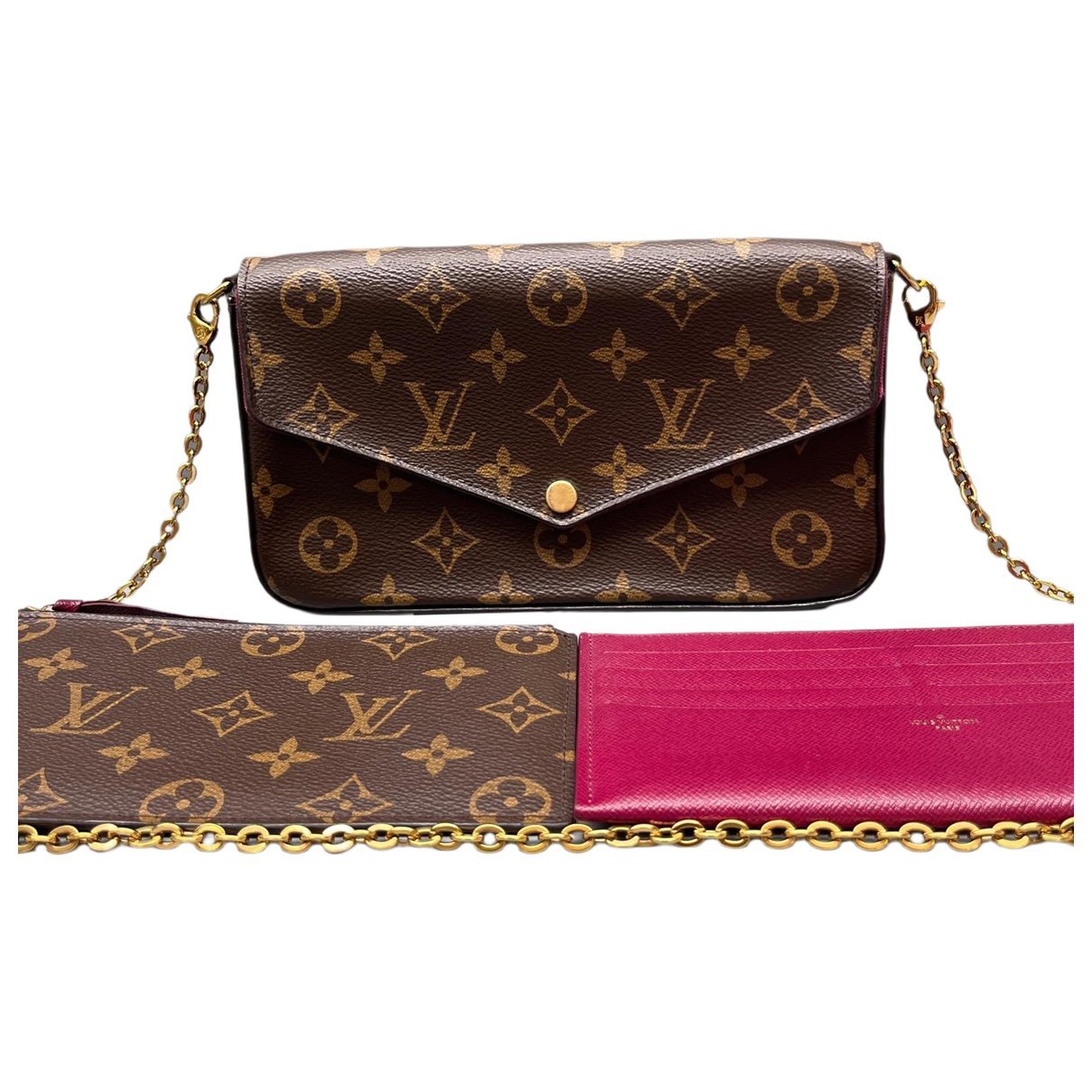 Félicie leather handbag