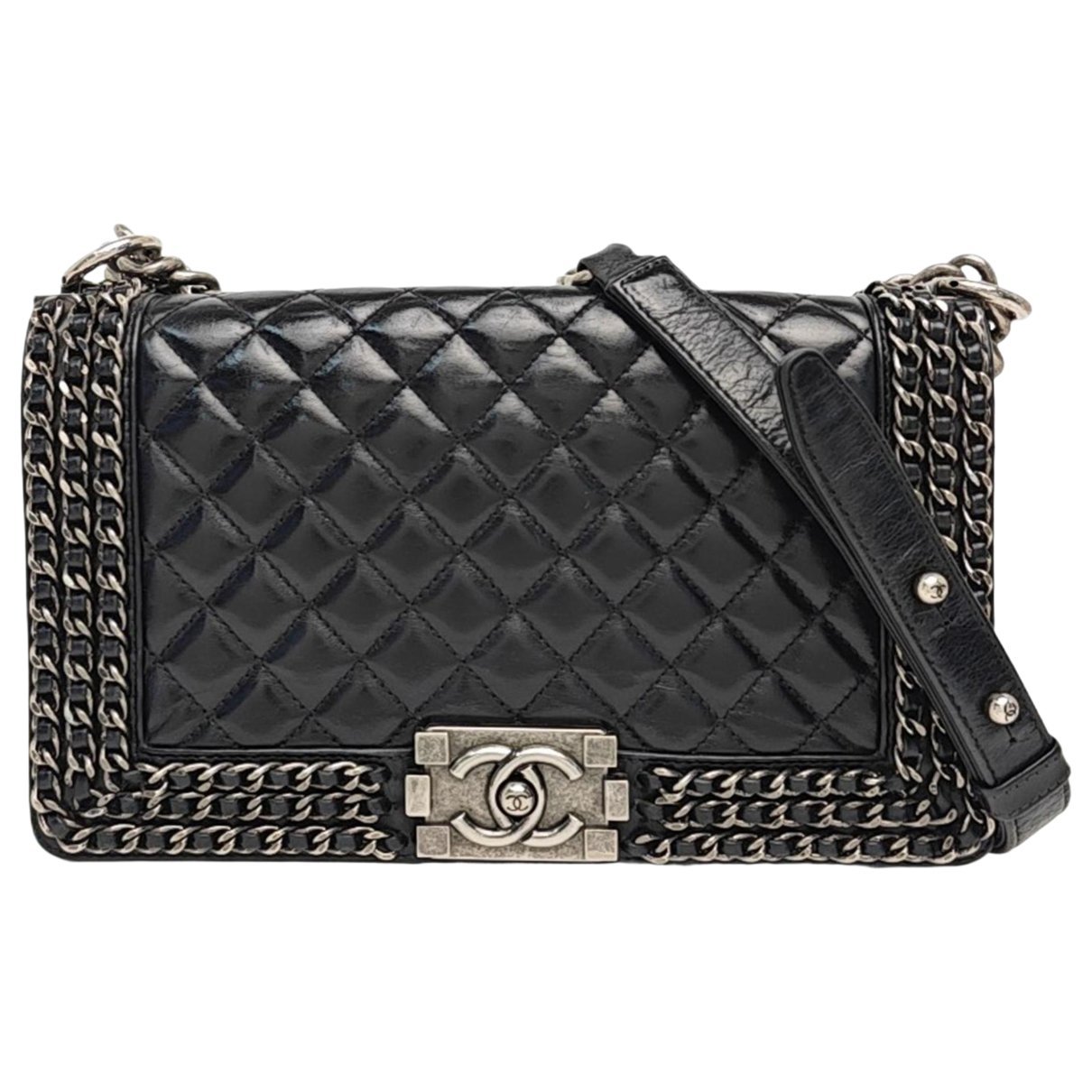 Leather crossbody bag
