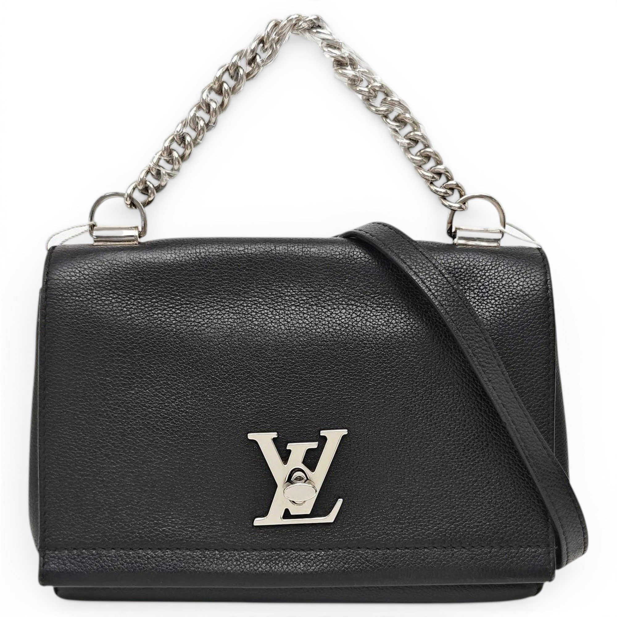 Lockme leather handbag