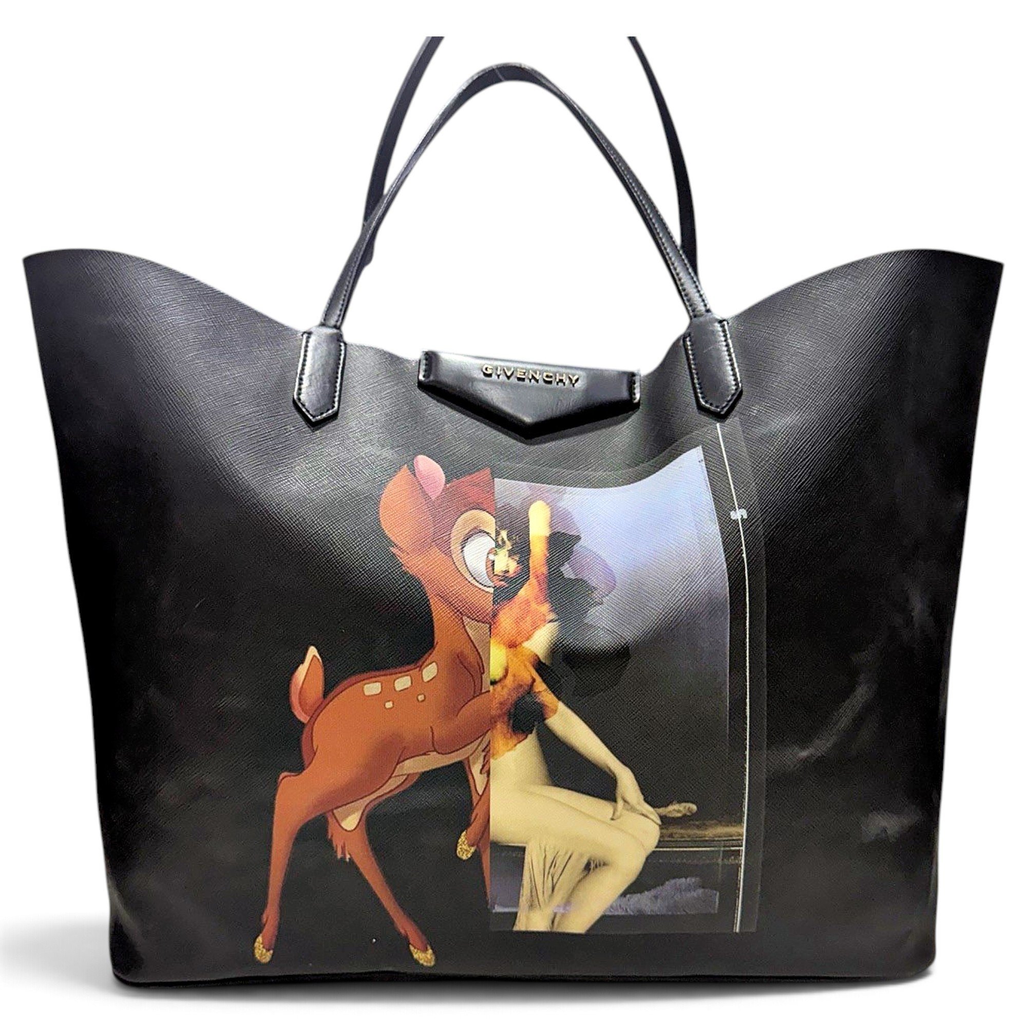 G Tote leather handbag