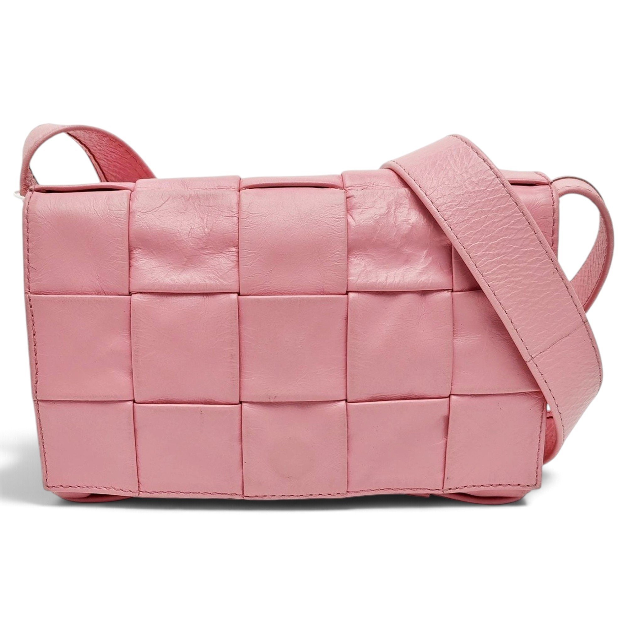 Brick Cassette leather handbag