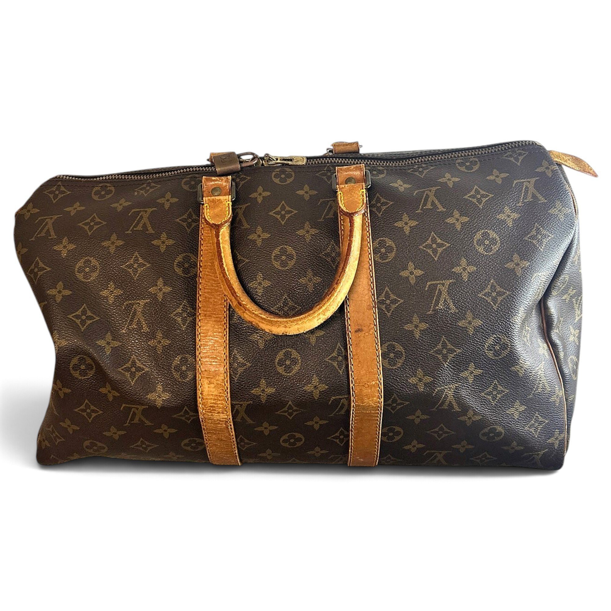 Keepall leather 24h bag