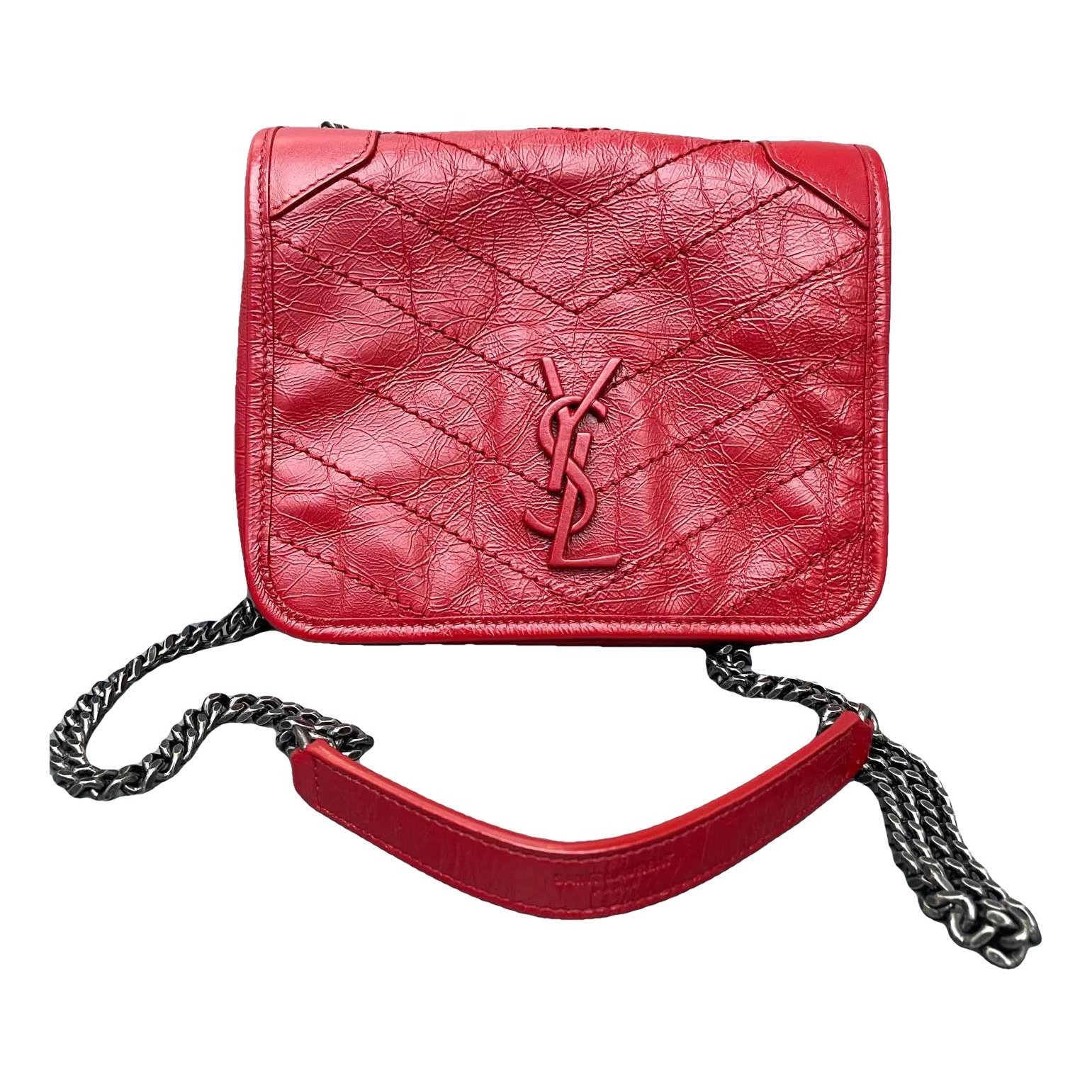 Mini Niki leather crossbody bag