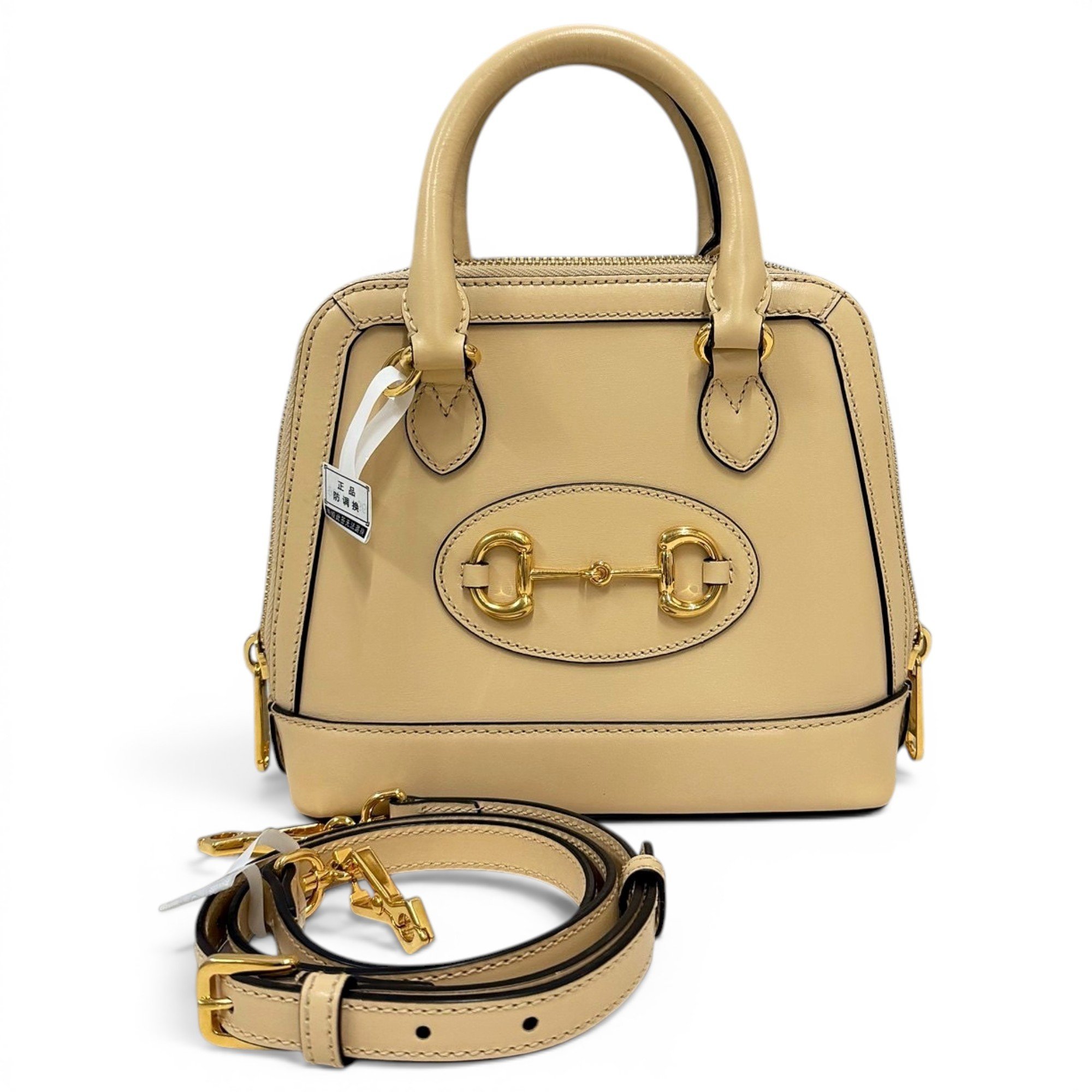 Ophidia leather handbag