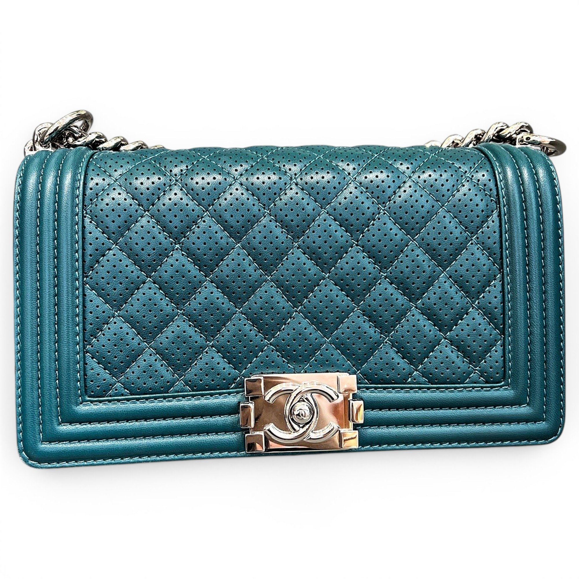 Boy leather crossbody bag