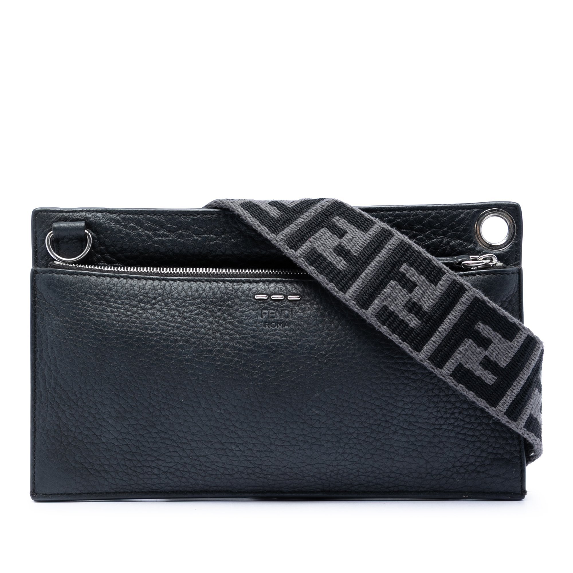 FF leather handbag