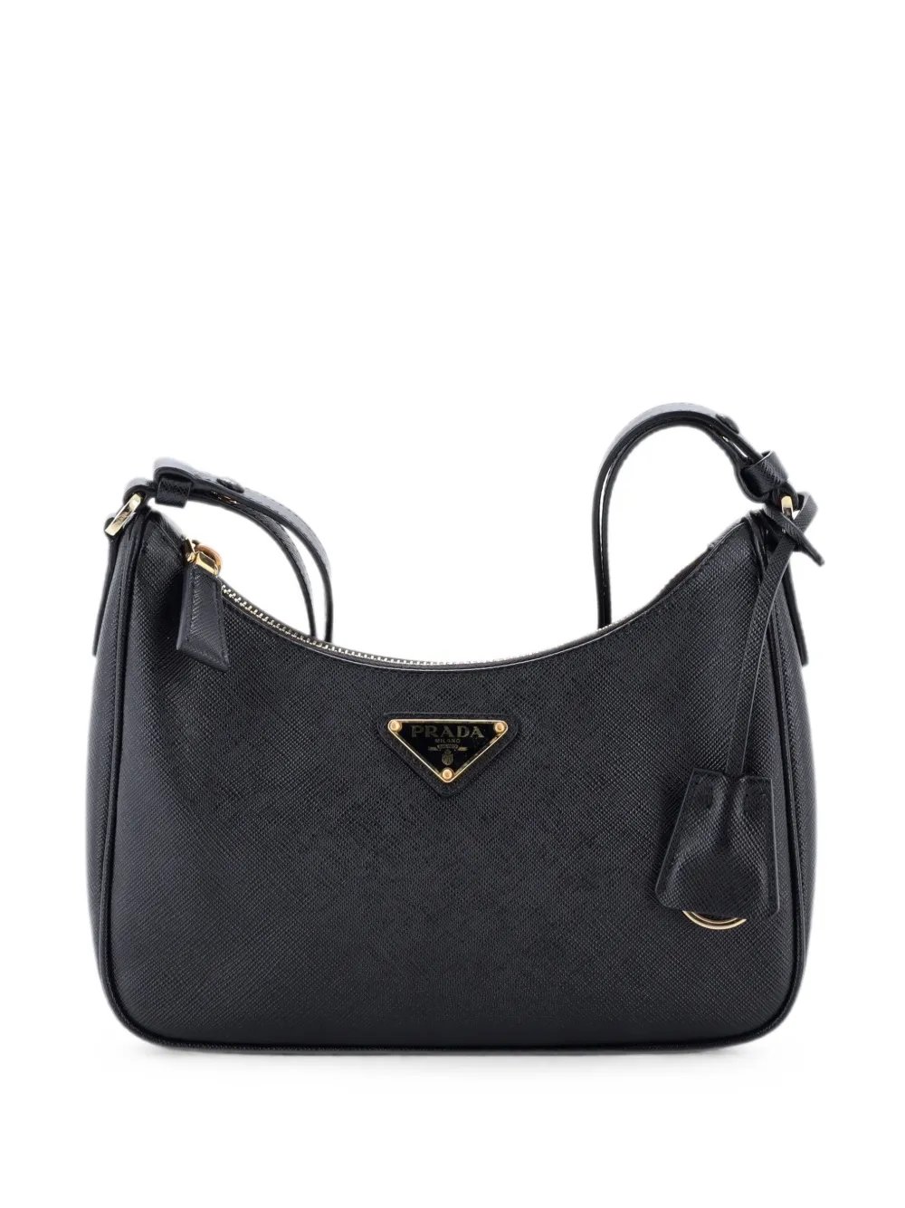 Re-Edition Hobo Saffiano Leather Mini shoulder bag