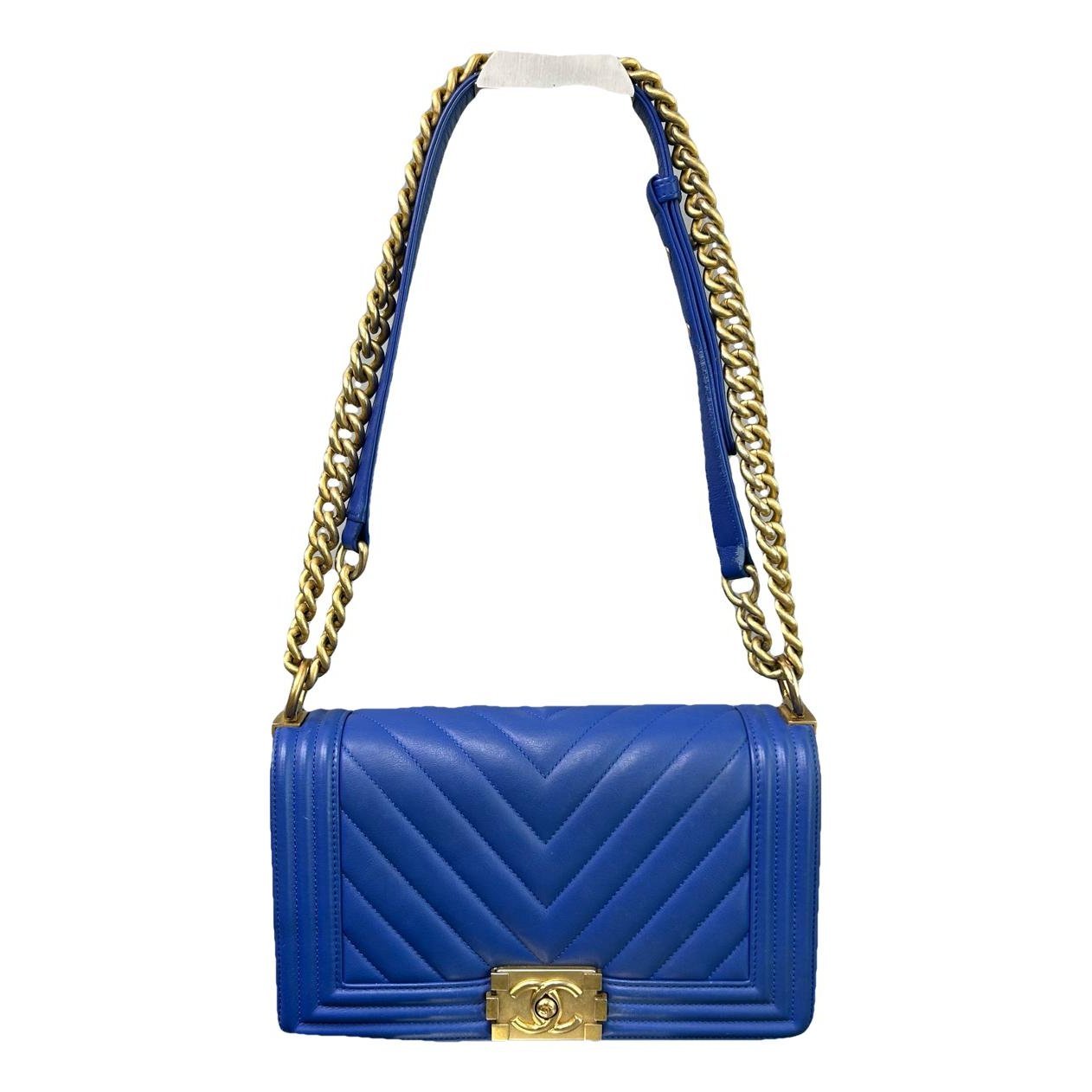 Boy leather crossbody bag