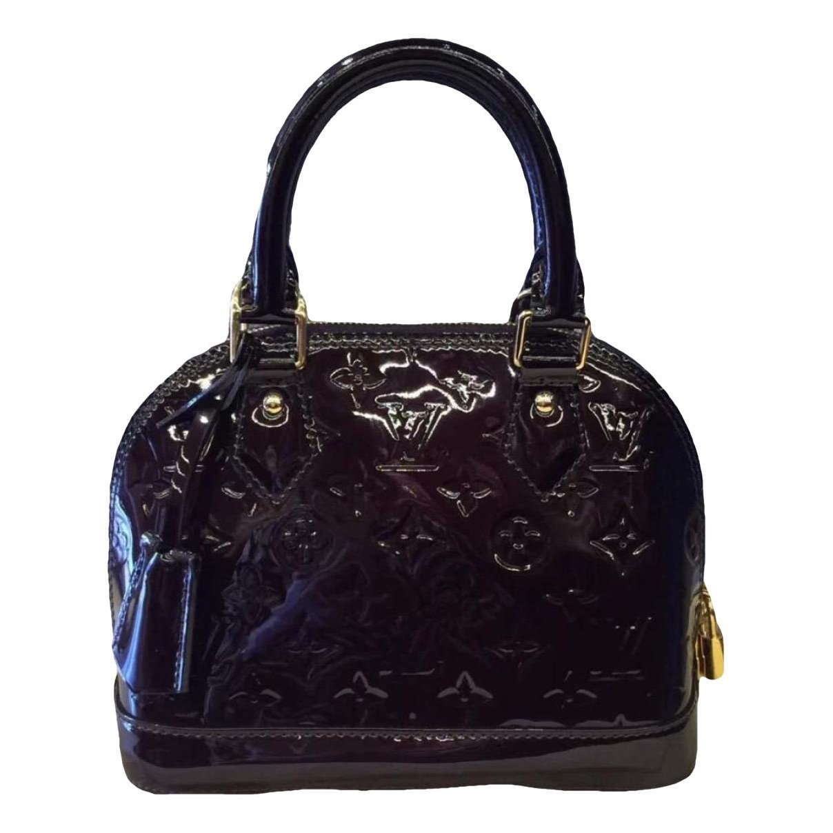 Alma BB patent leather handbag