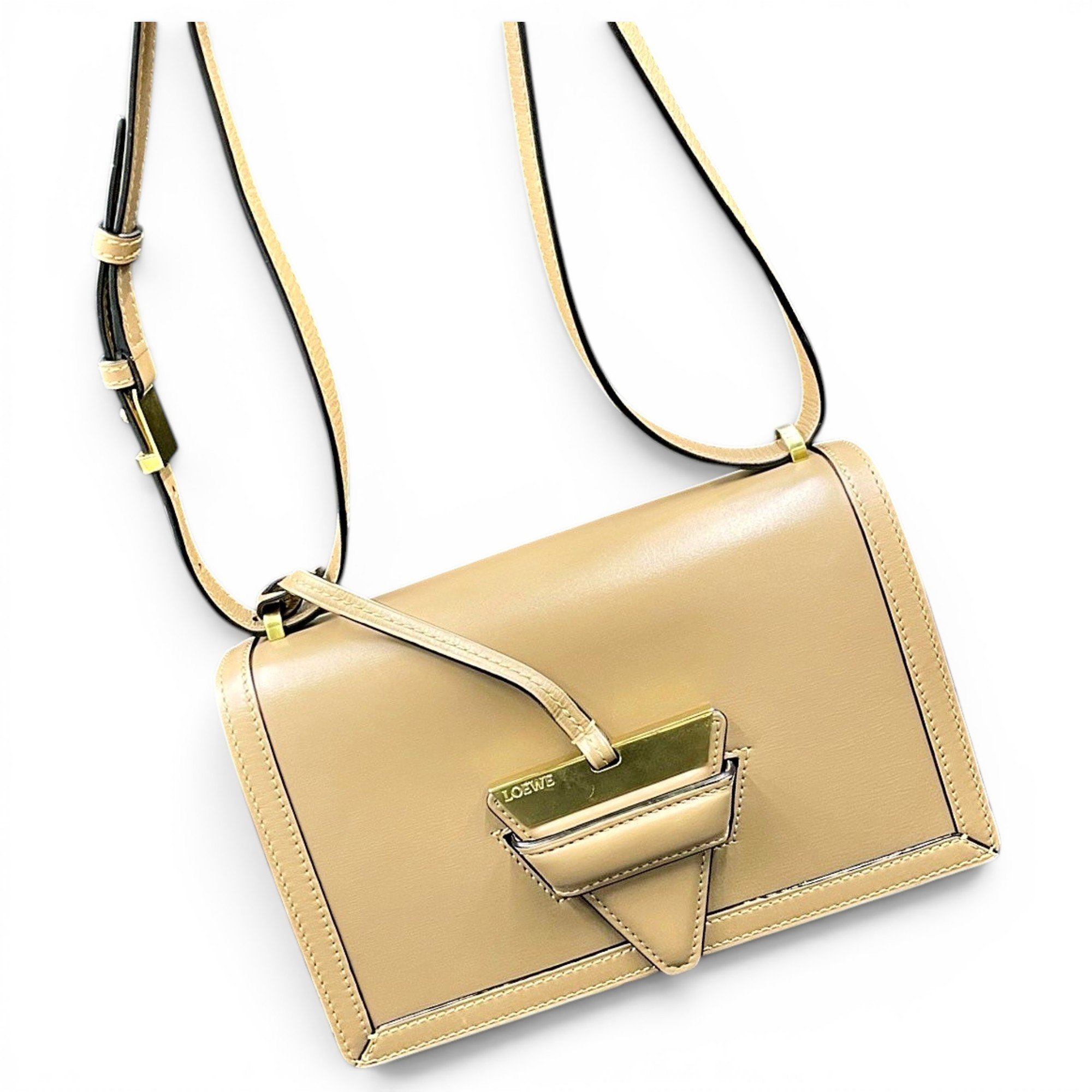 Barcelona leather handbag